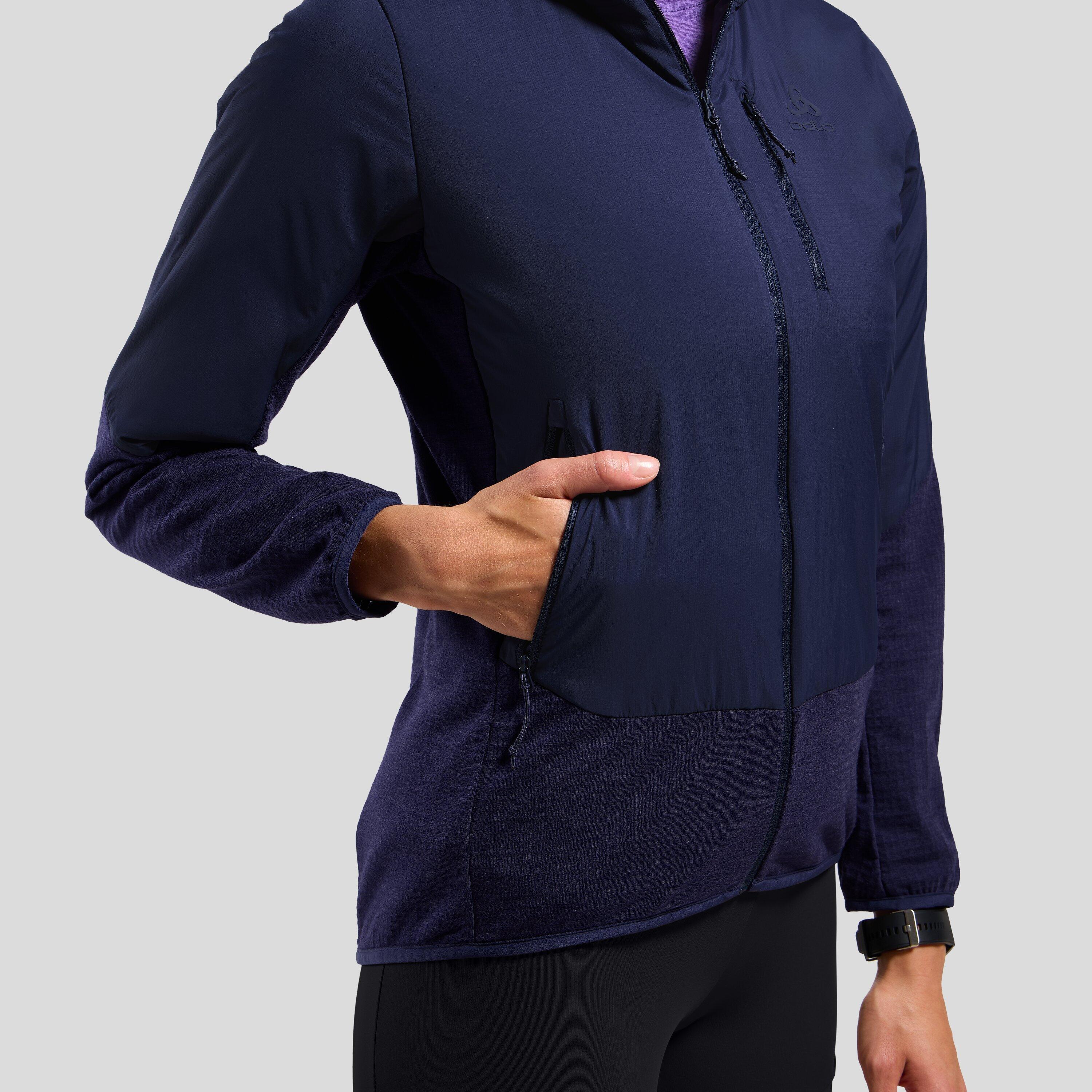 Giacca impermeabile ibrida Ascent Wool ODLO 5/7