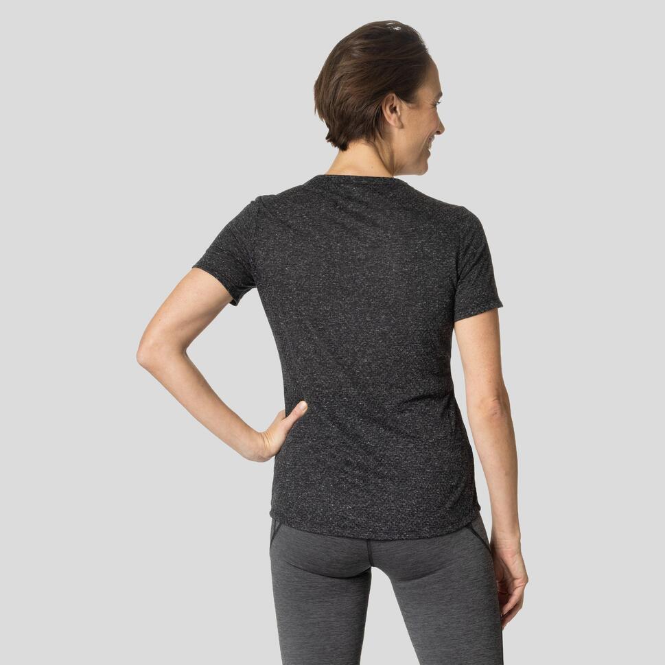 Koszulka tech. damska Odlo T-shirt crew neck ACTIVE 365 LINENCO