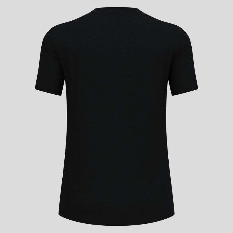 Koszulka męska ODLO Merino 160 BL Top - 100% wełna merino, krótki rękaw