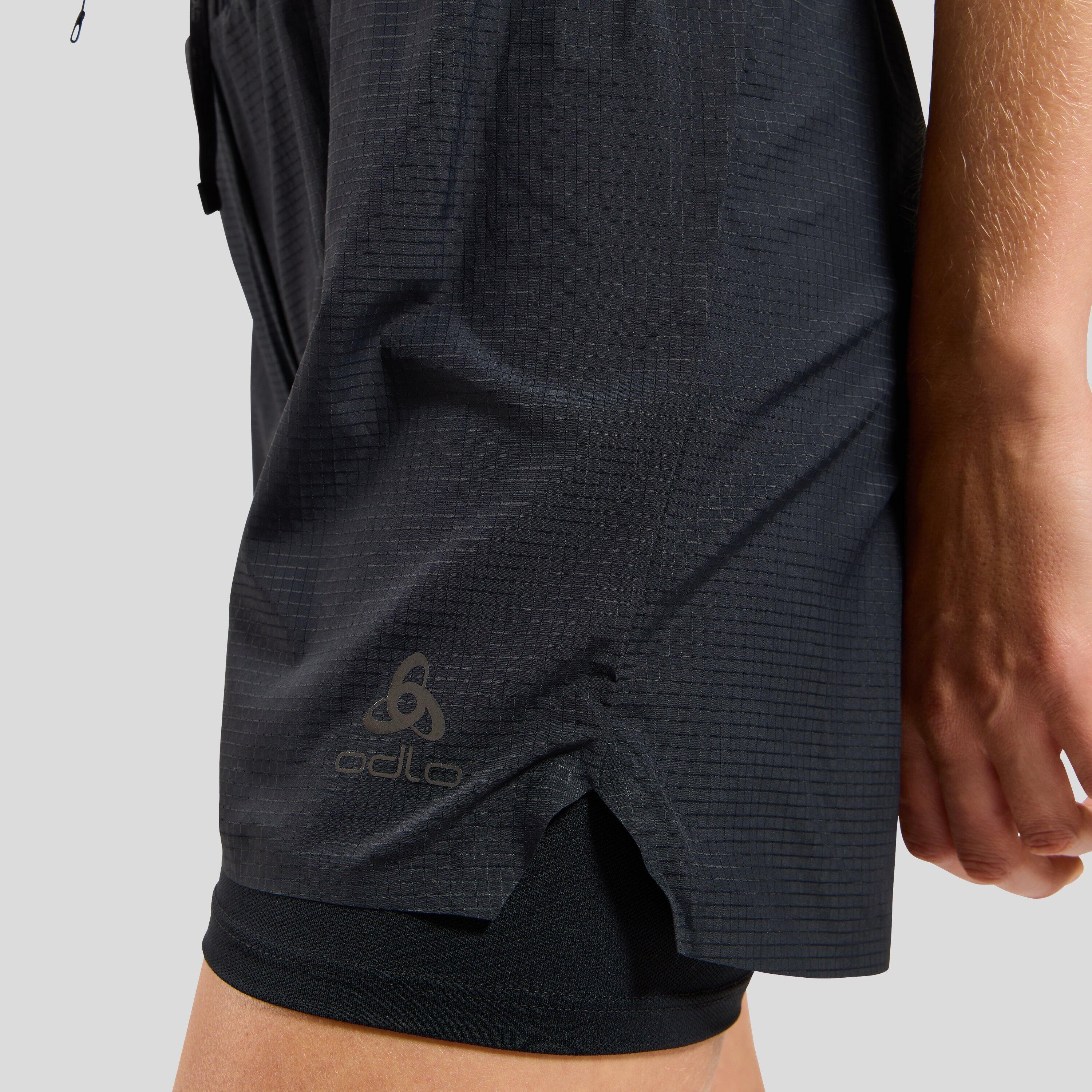Odlo Zeroweight 3 Inch 2-in-1 Shorts Print Dames