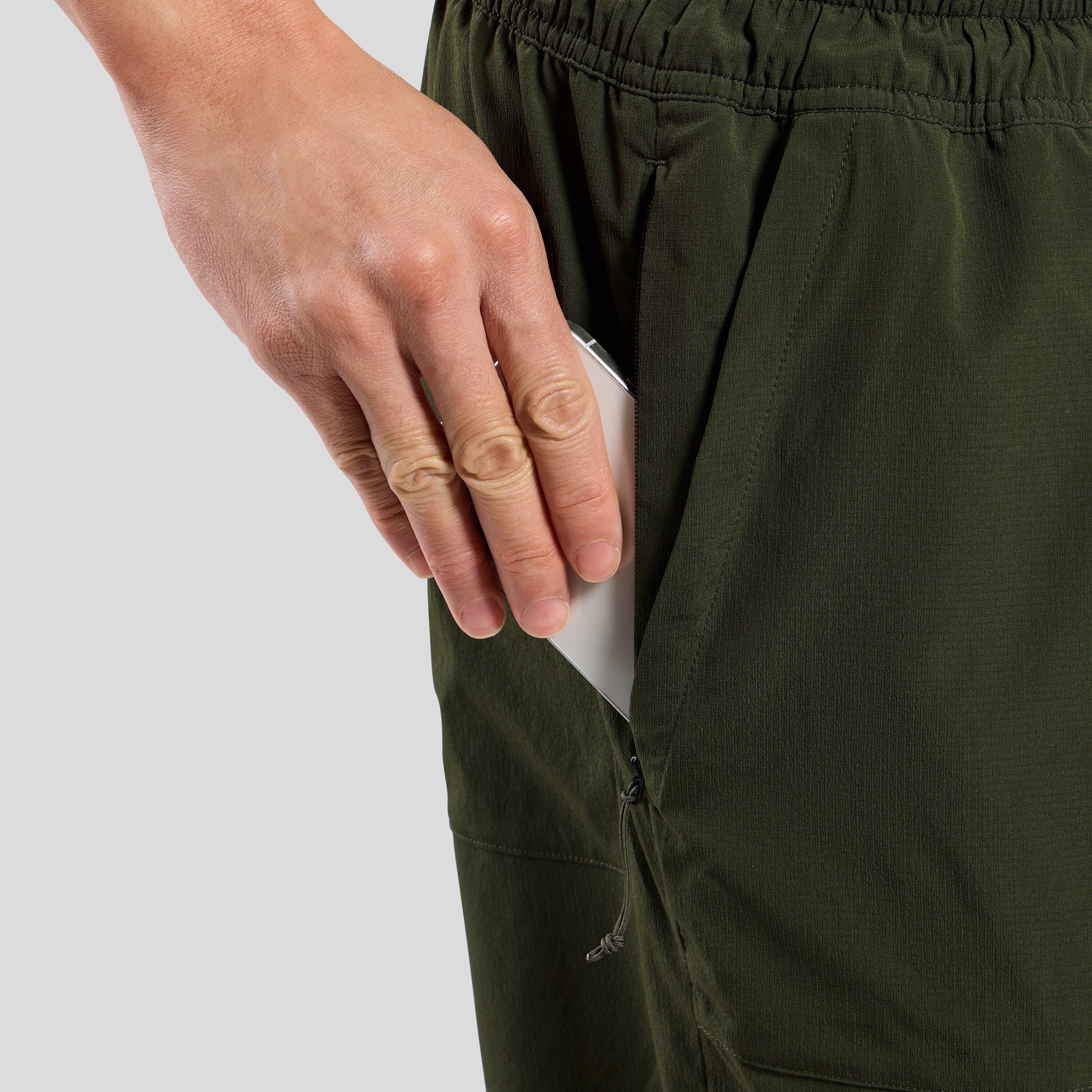 Pantaloni Ascent 7/8 affusolati in ripstop ultraleggero ODLO 5/7