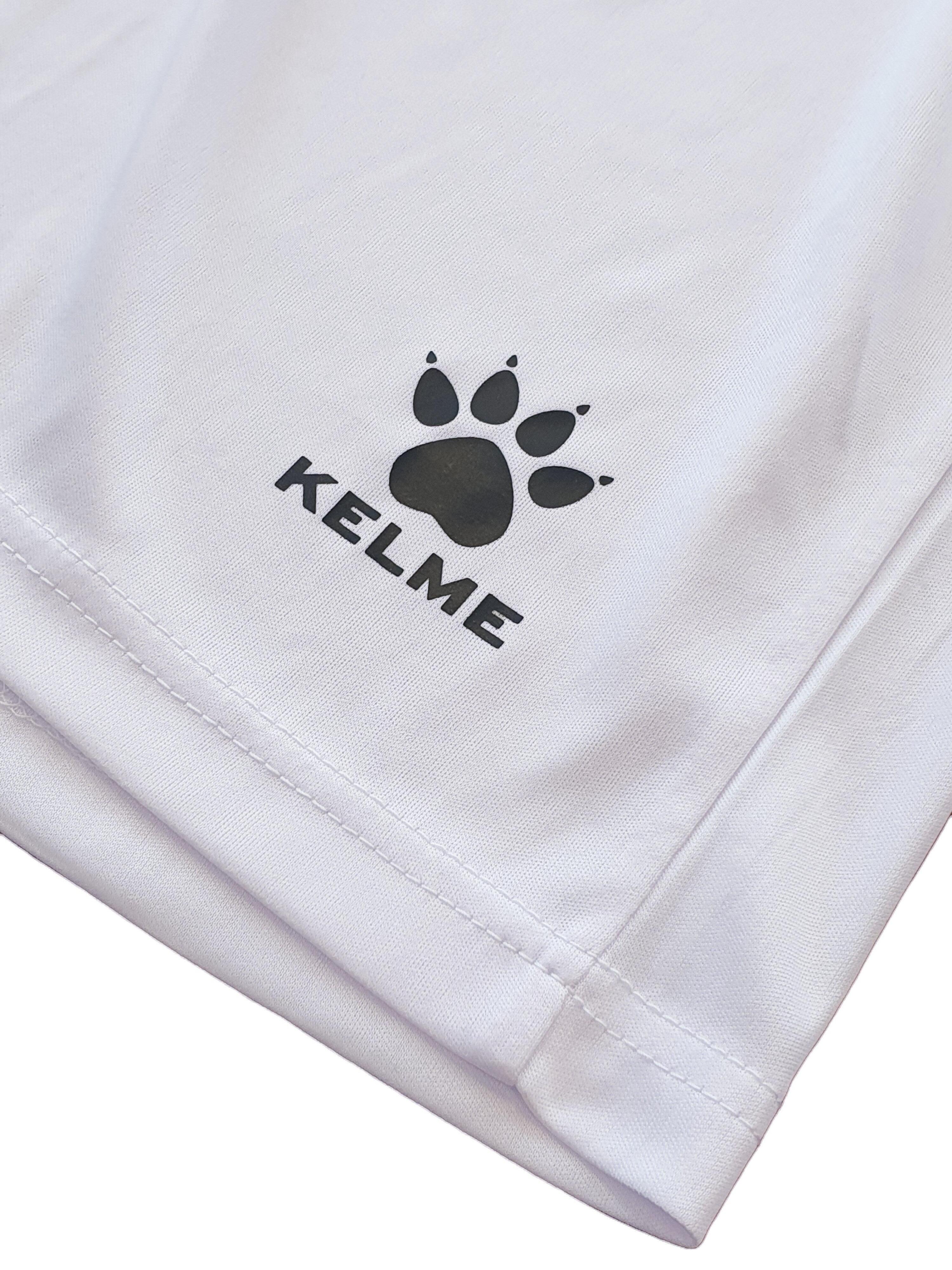 Pantalón corto KELME Short Global Unisex - Blanco 2/3