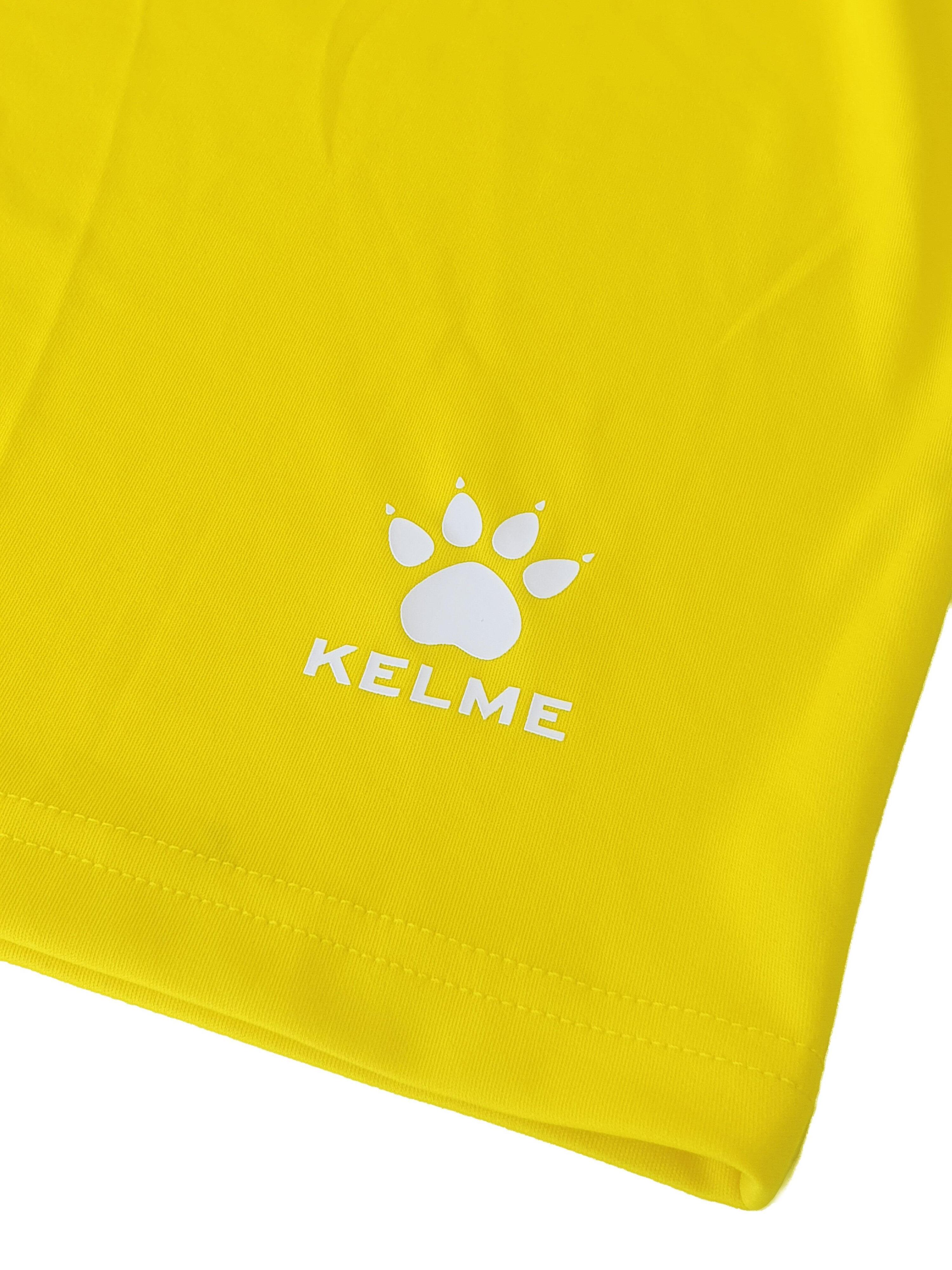 Kelme Pantalón Corto Global Amarillo Unisex 2/3