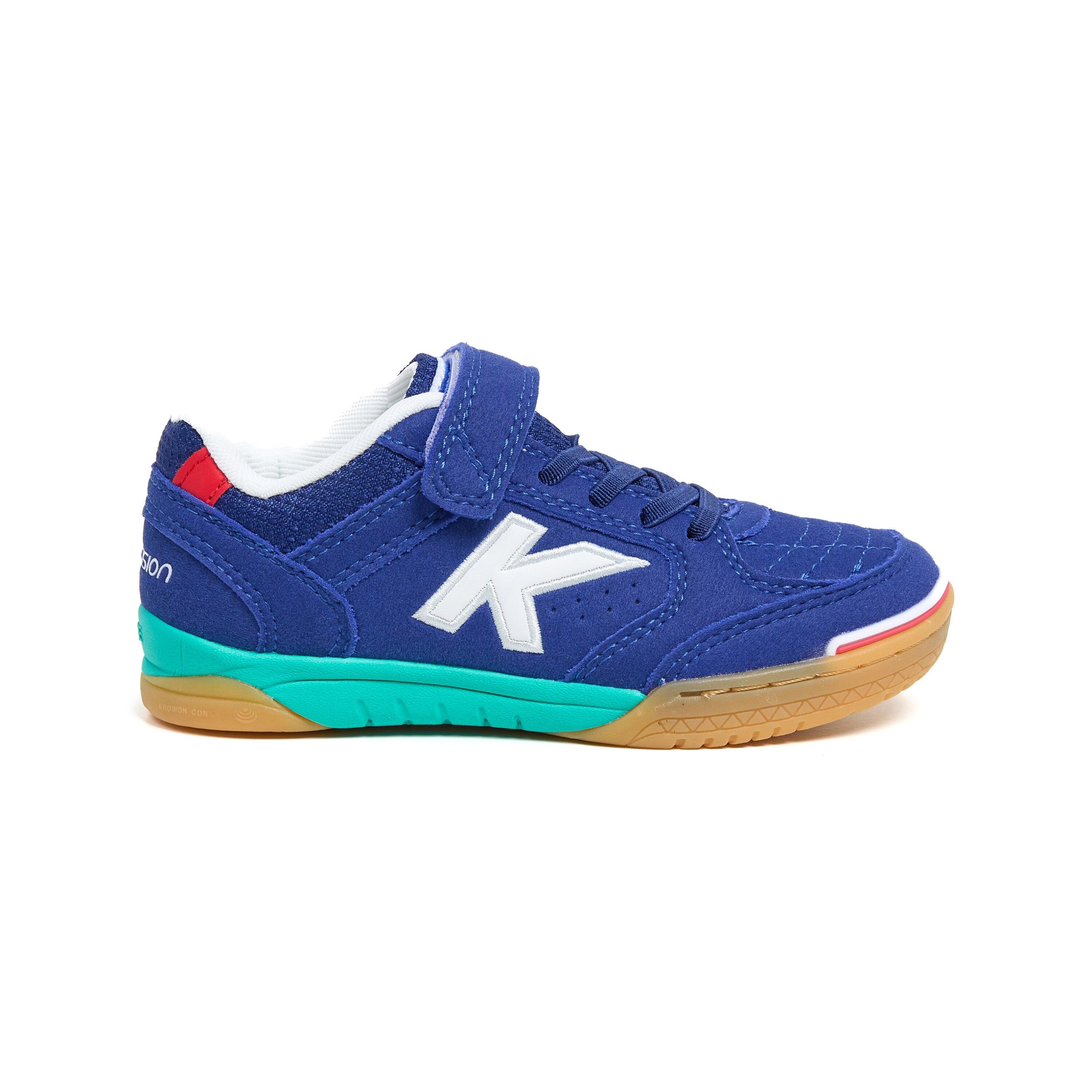 Kelme Zapatillas De Fútbol Sala De Niño Precision Elastic Azul Unisex Kids 1/7