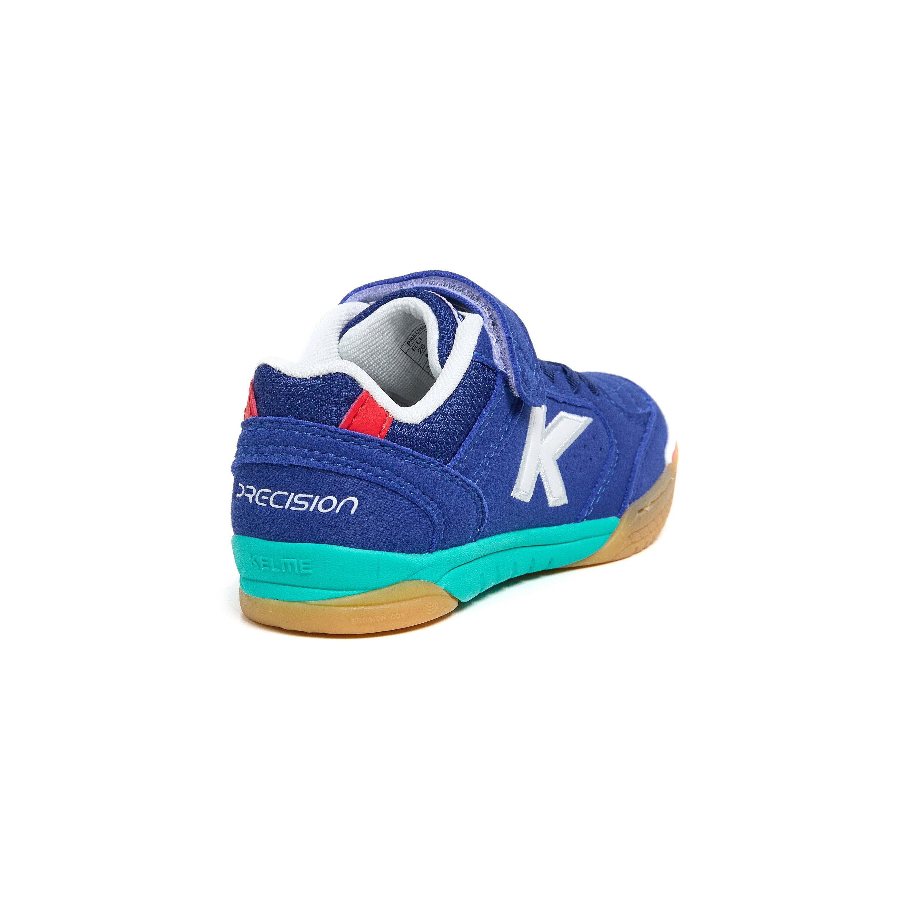 Kelme Zapatillas De Fútbol Sala De Niño Precision Elastic Azul Unisex Kids 4/7