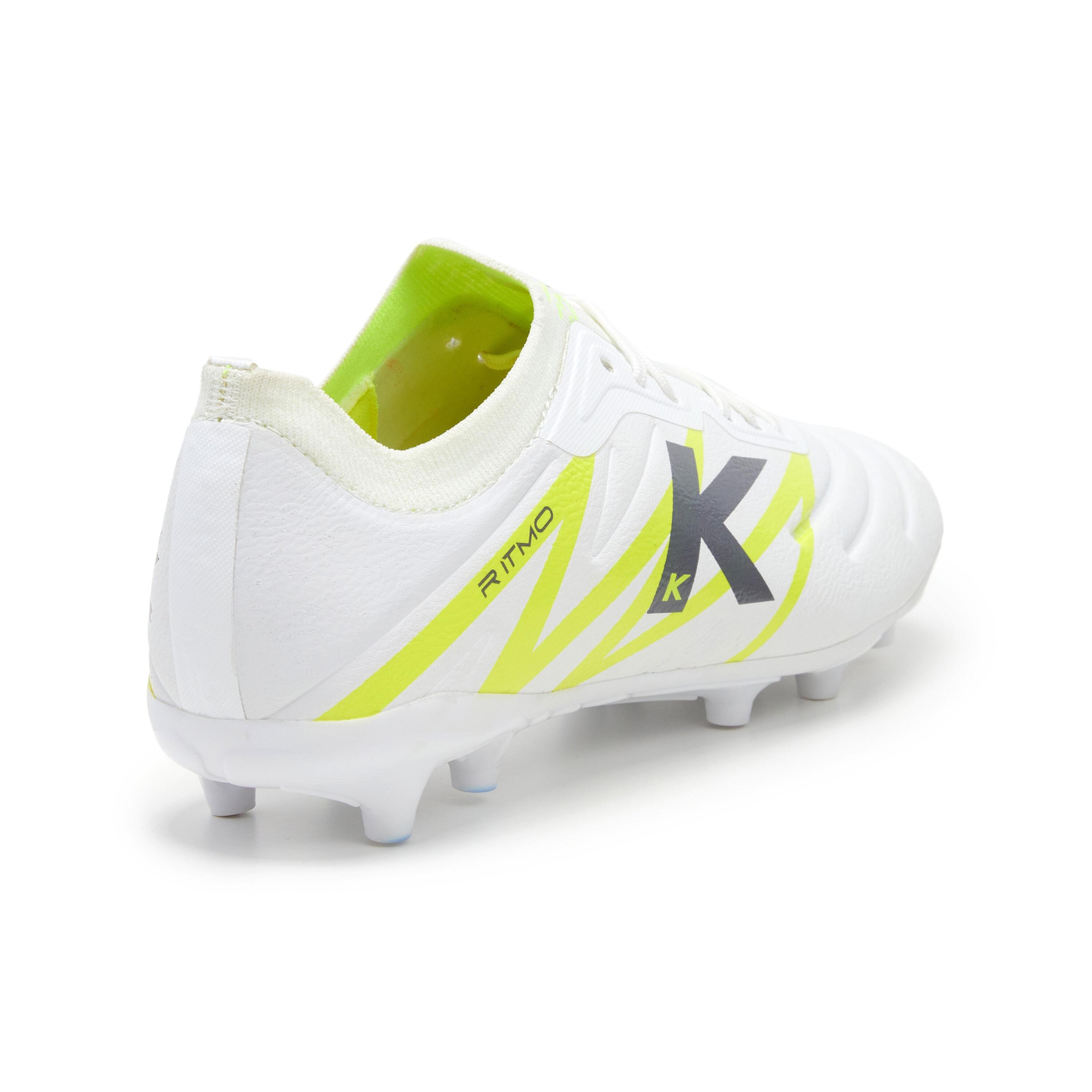 Kelme Botas De Fútbol Ritmo Mg Blanco Unisex 3/6