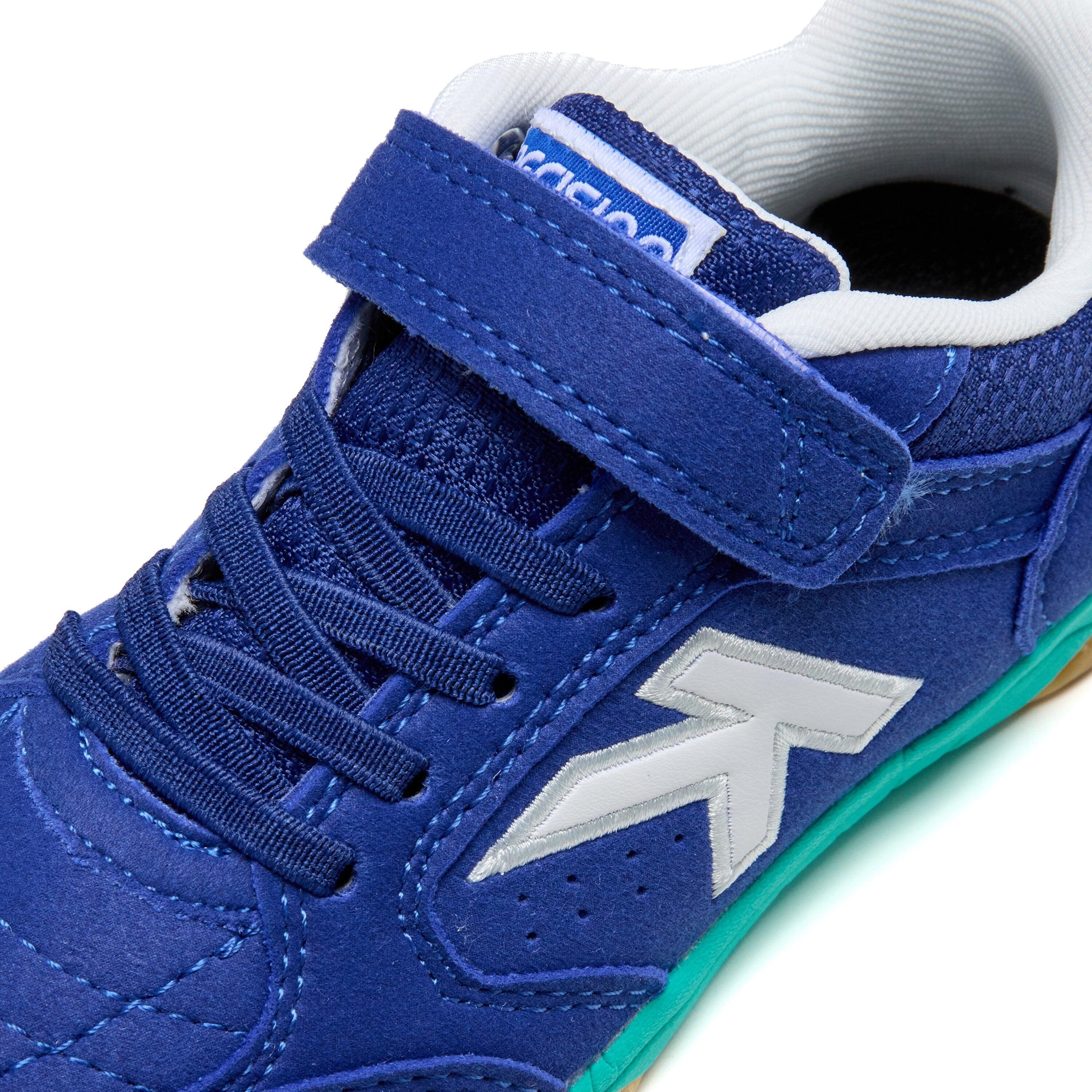 Kelme Zapatillas De Fútbol Sala De Niño Precision Elastic Azul Unisex Kids 3/7