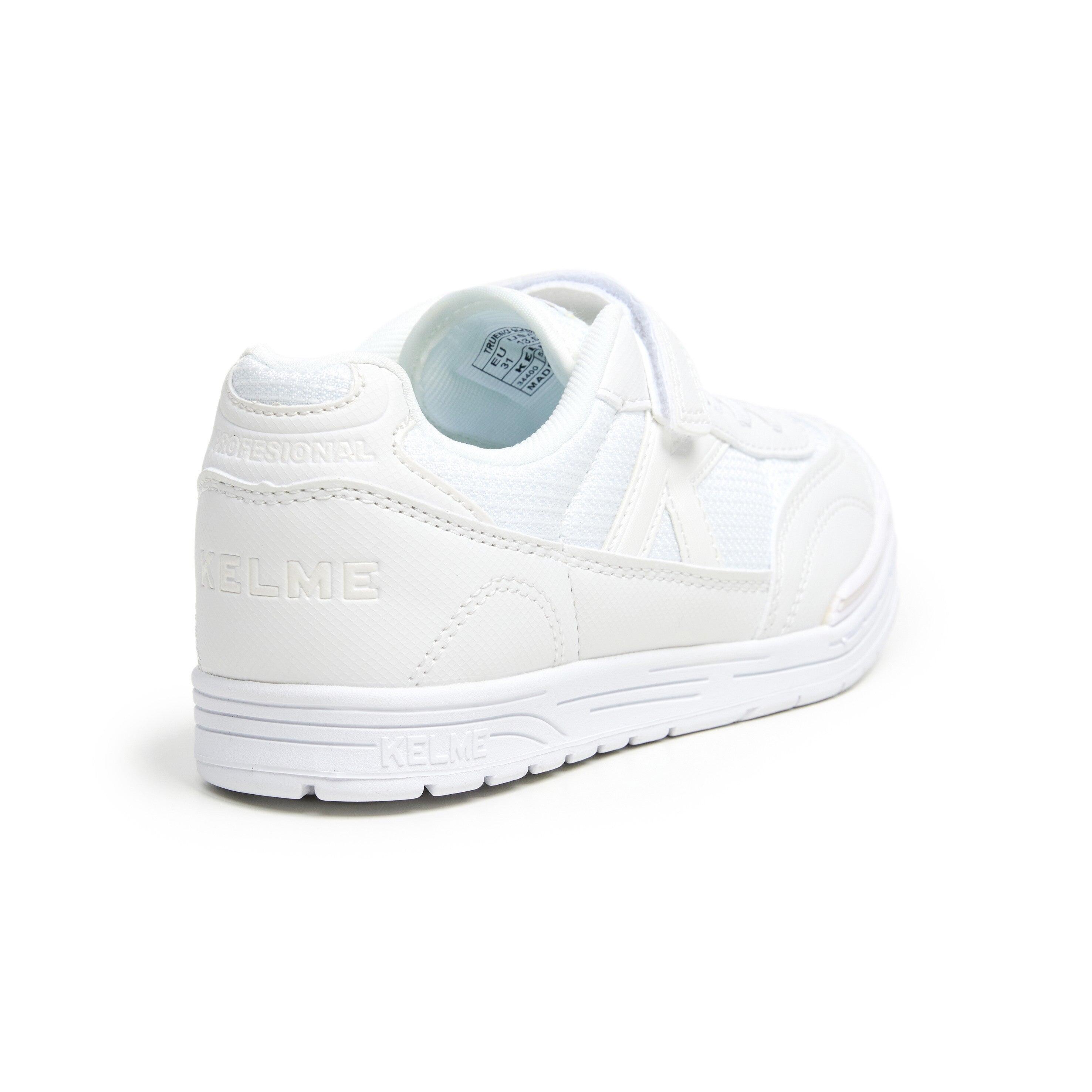 Kelme Zapatillas Casual De Niño Trueno Elastic Blanco Unisex Kids 2/4