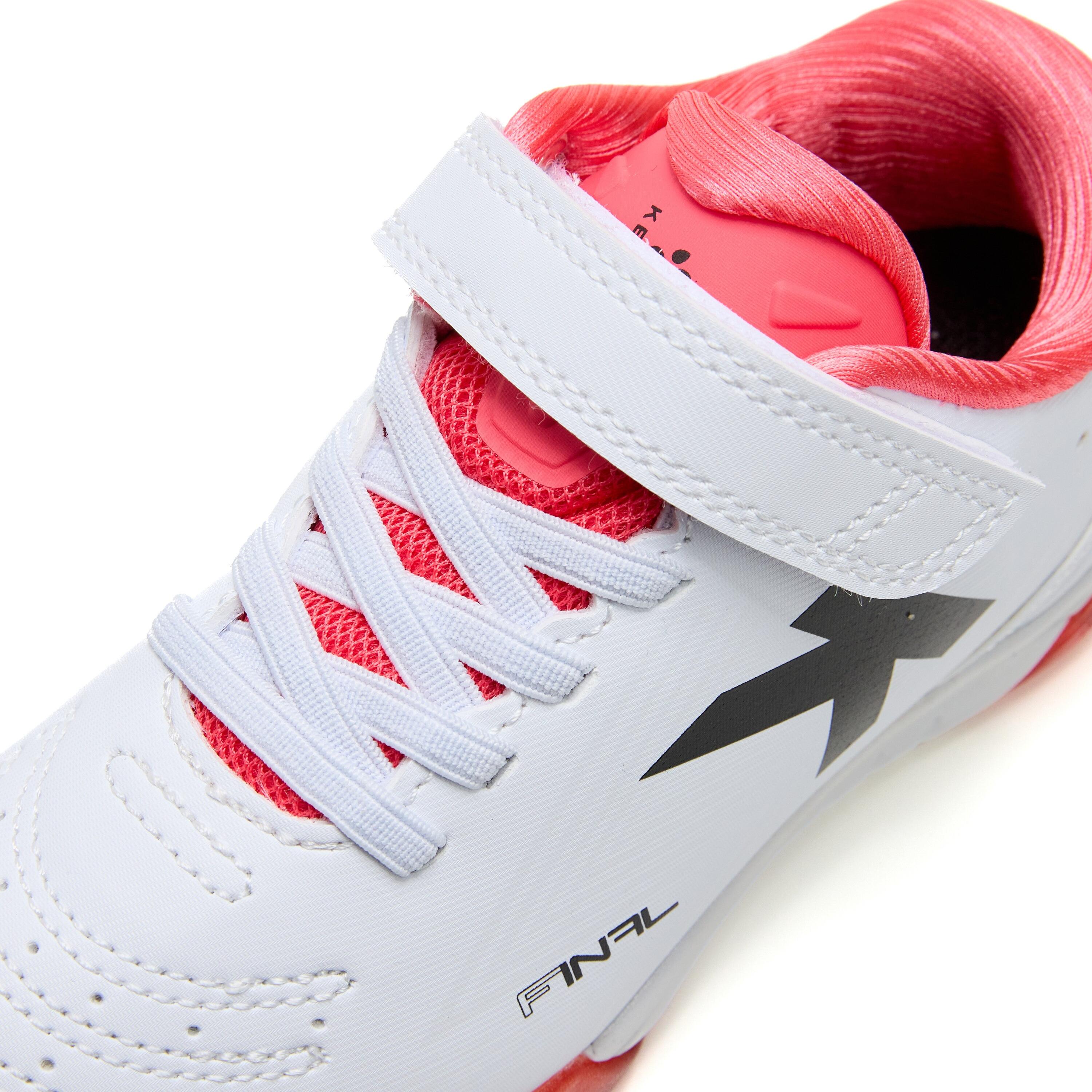 Kelme Zapatillas De Fútbol Sala De Niño Final Elastic Indoor Blanco Unisex Kids 4/4