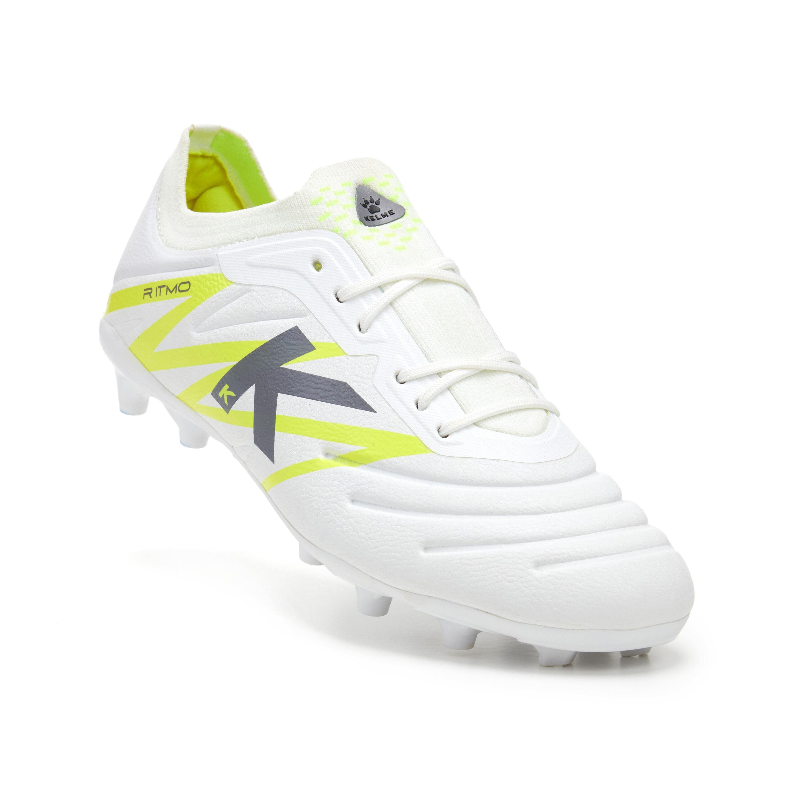 Kelme Botas De Fútbol Ritmo Mg Blanco Unisex 2/6