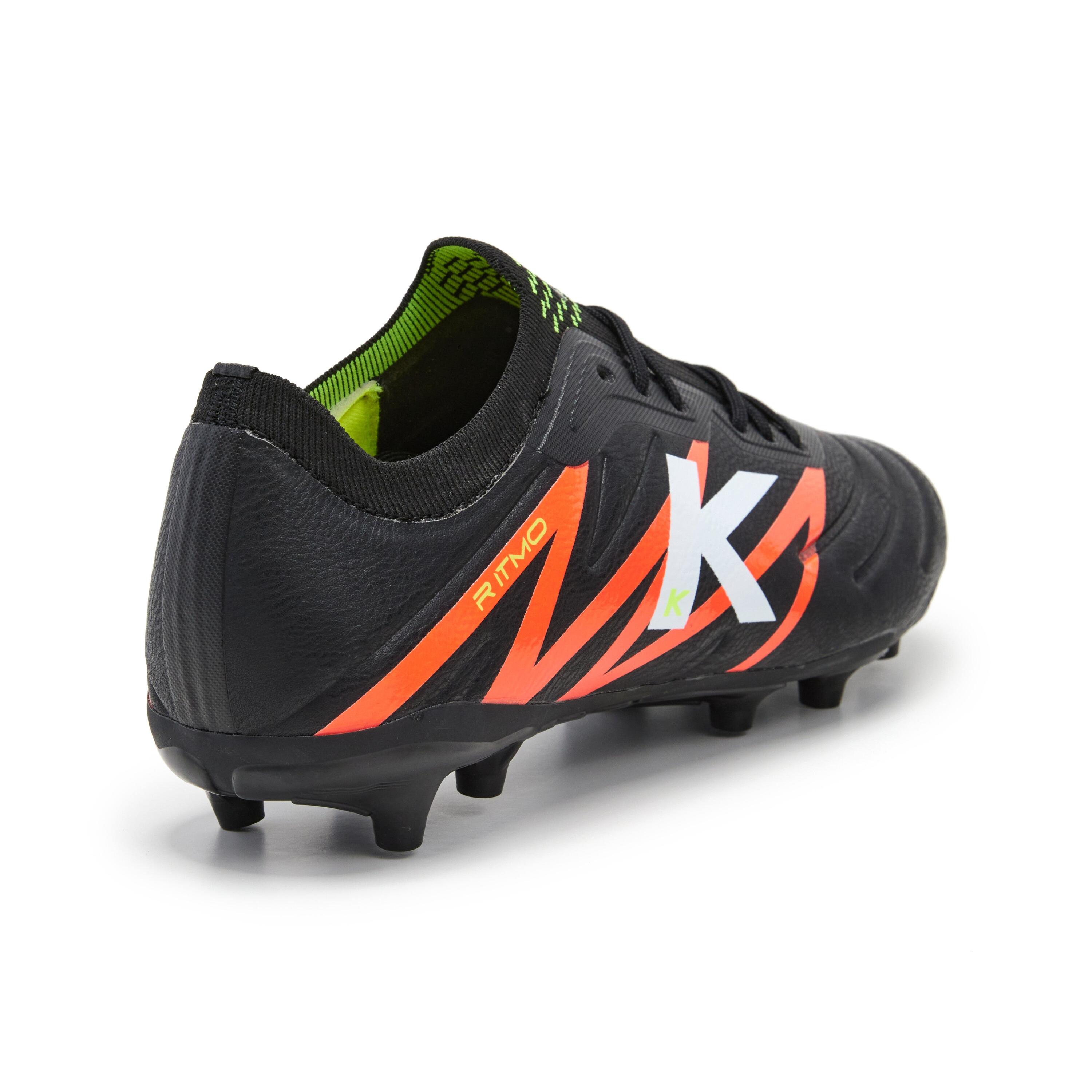 Kelme Botas De Fútbol Ritmo Mg Negro Unisex 3/6