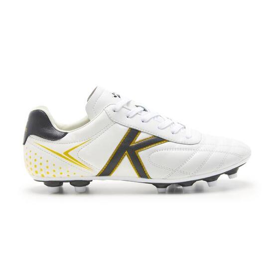 Kelme Botas De Fútbol Spear Ag Blanco Unisex