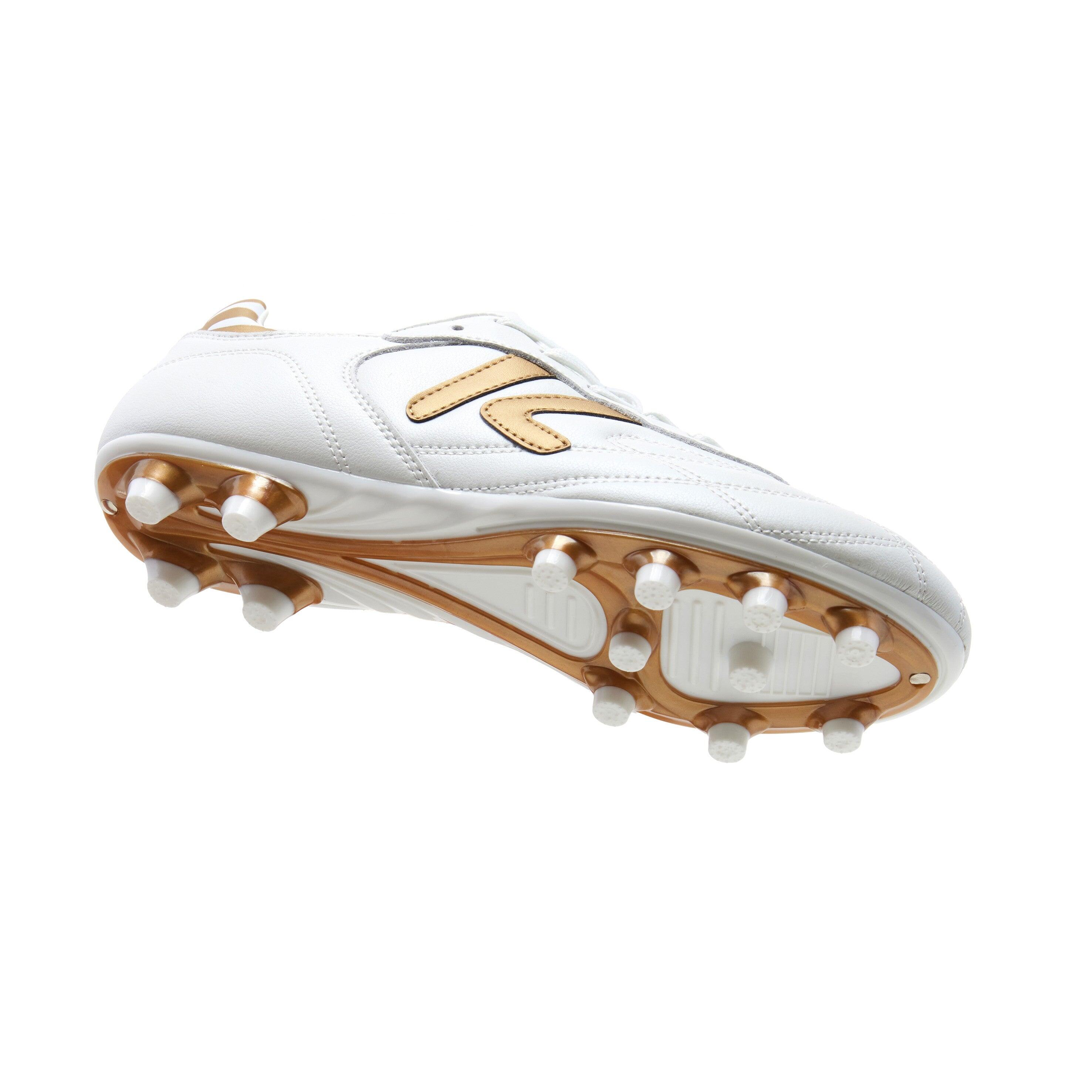 Kelme Botas De Fútbol Heritage Mg Blanco Unisex 4/7