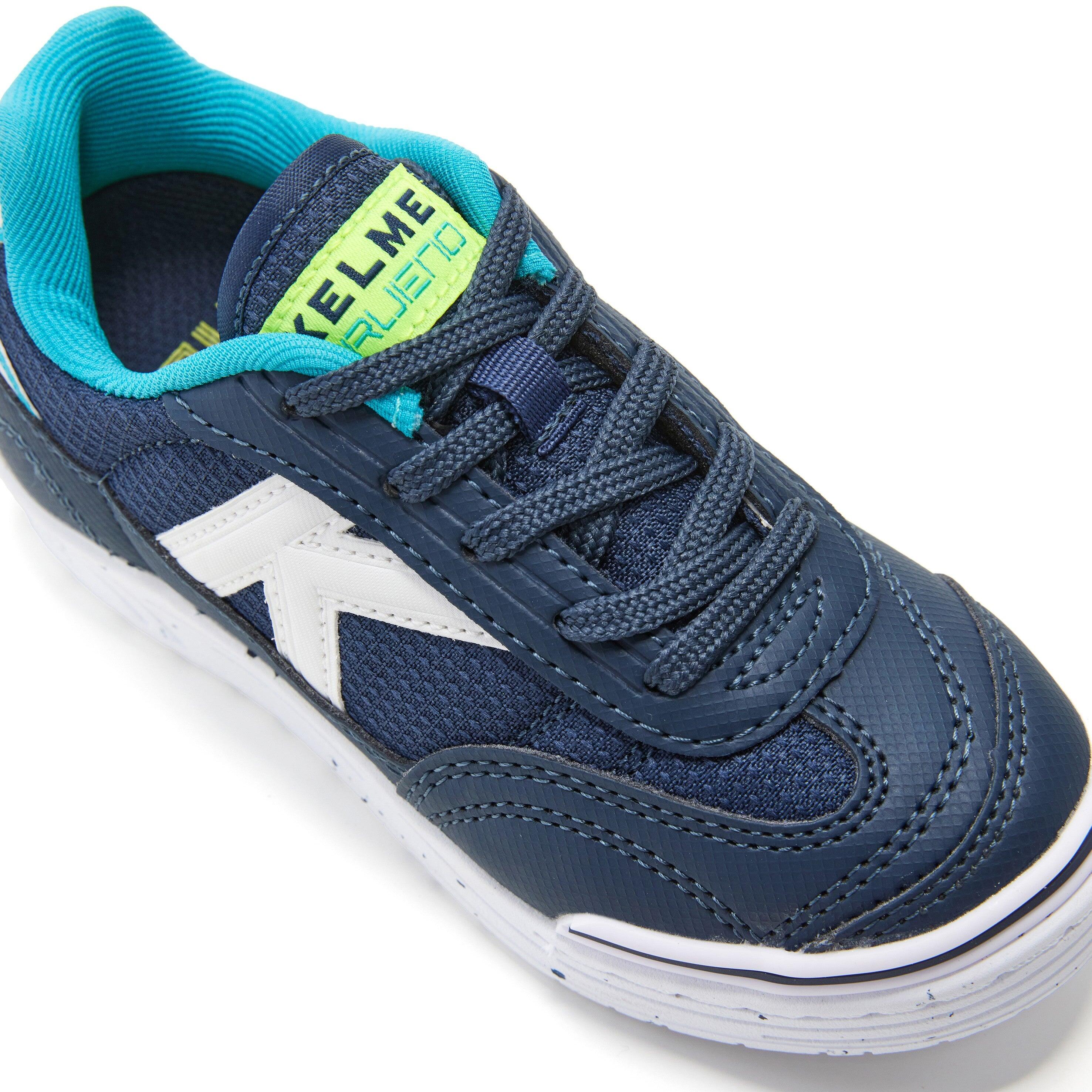 Zapatillas Niño Kelme TRUENO LACE MARINO BLANCO 3/4