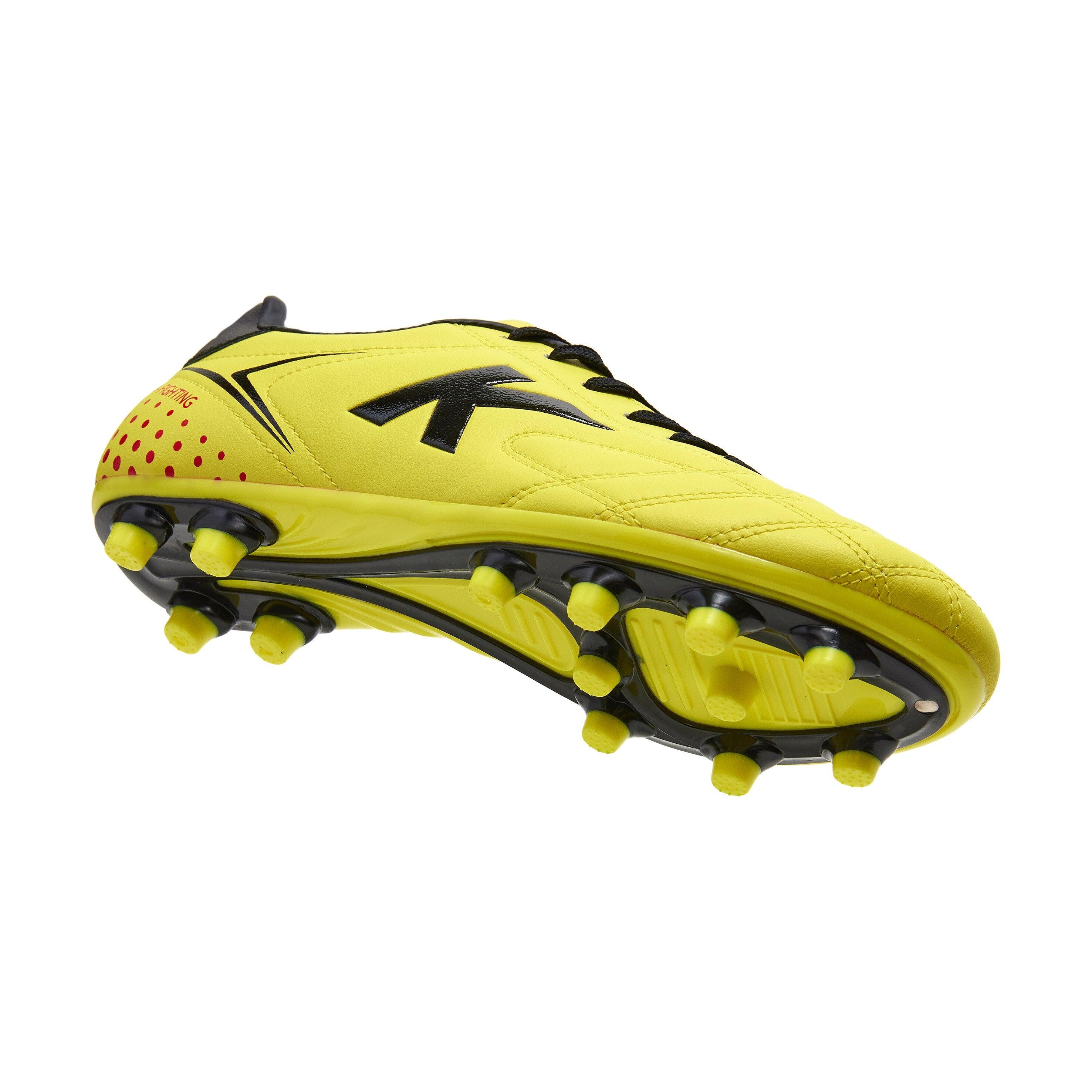 Bottes de football Kelme pour enfants en jaune 3/7