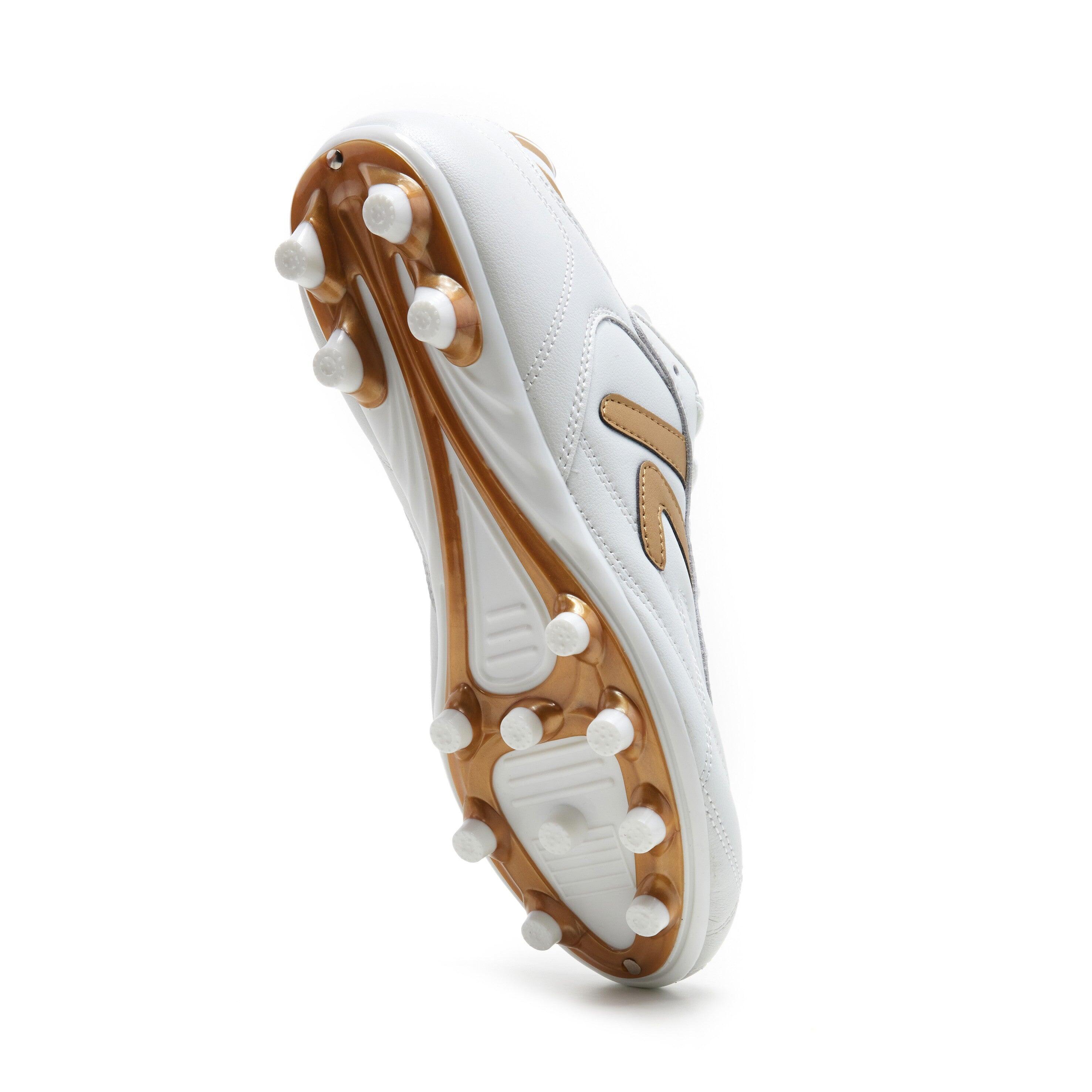 Kelme Botas De Fútbol Heritage Mg Blanco Unisex 3/7