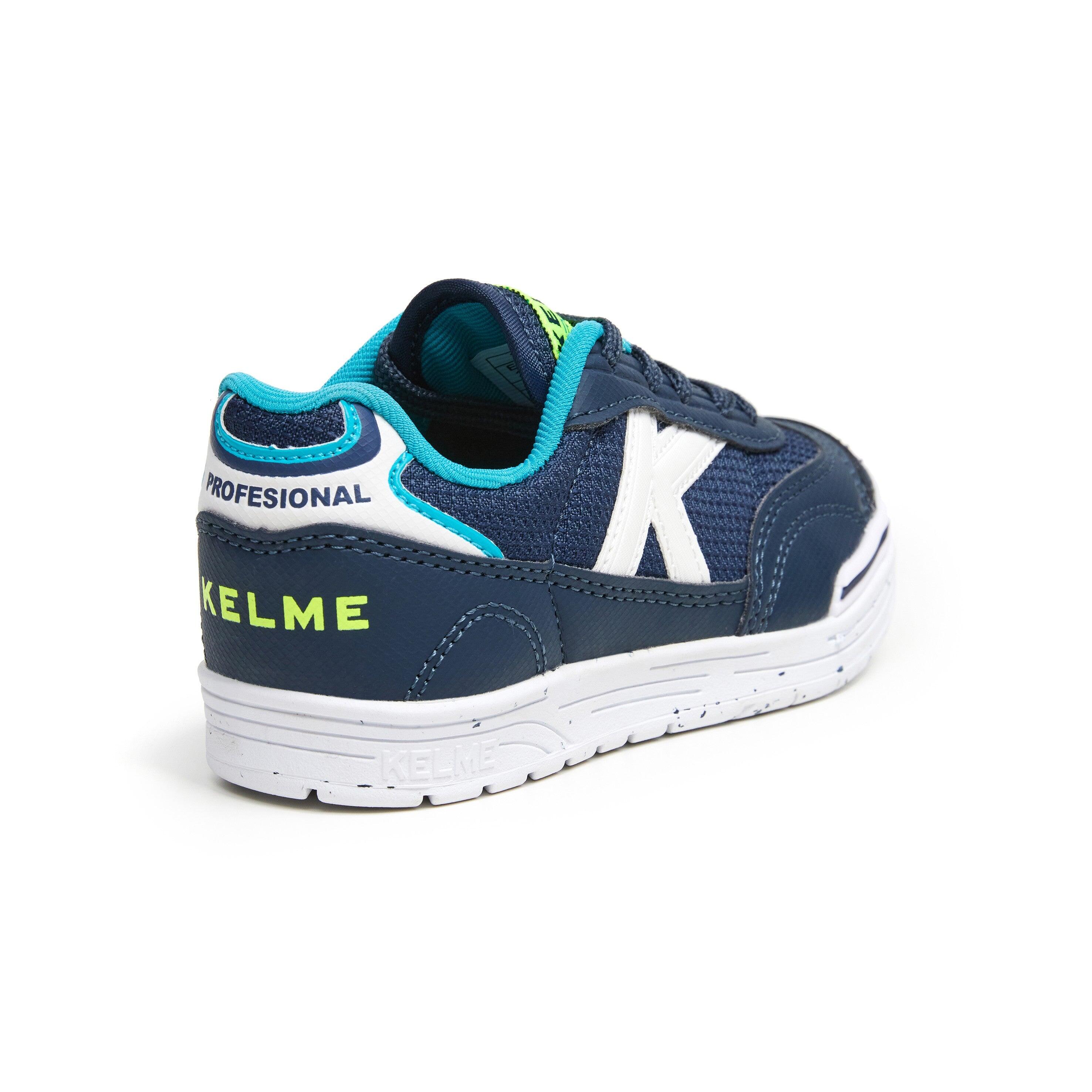 Zapatillas Niño Kelme TRUENO LACE MARINO BLANCO 4/4