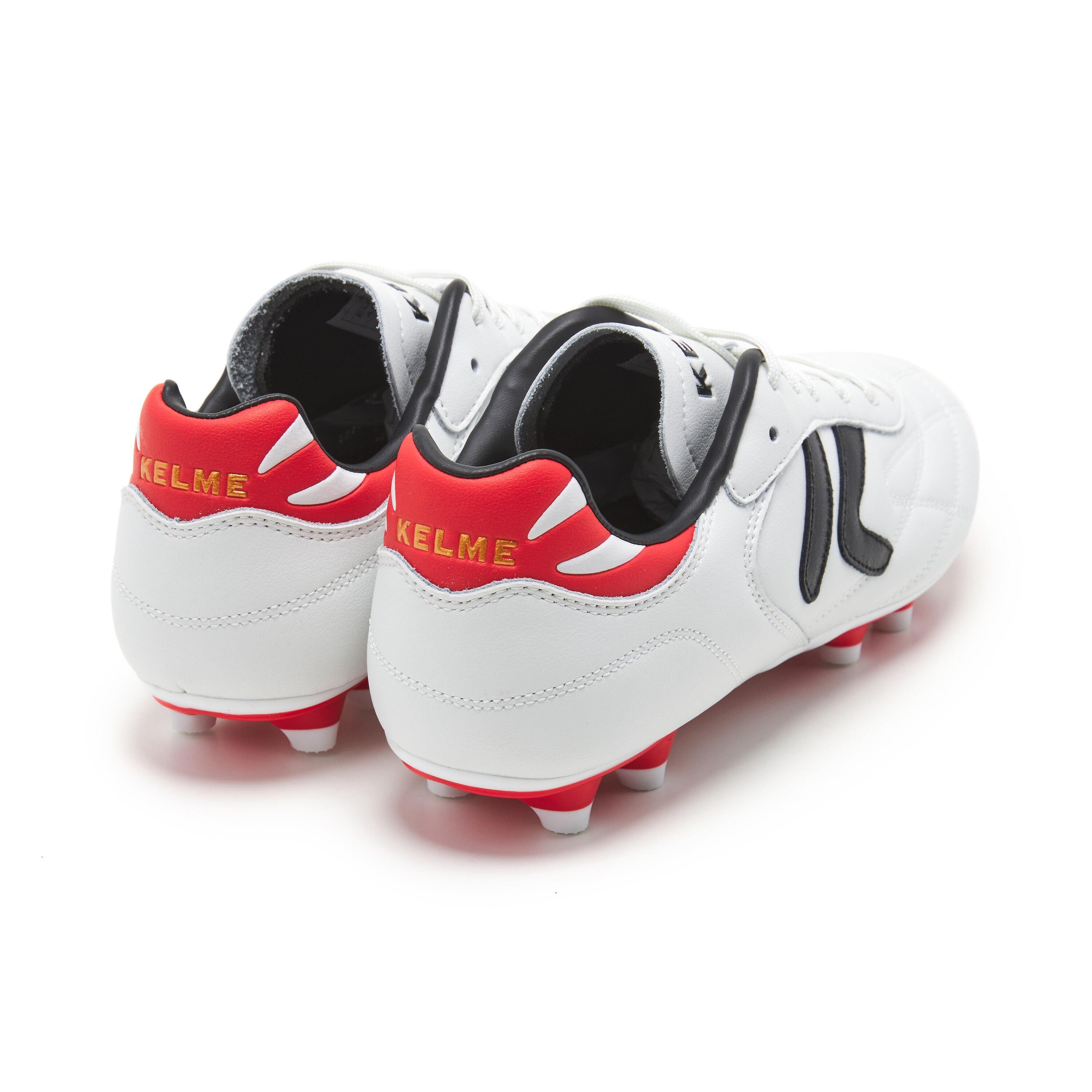Kelme Botas De Fútbol Heritage Mg Blanco Unisex 6/7