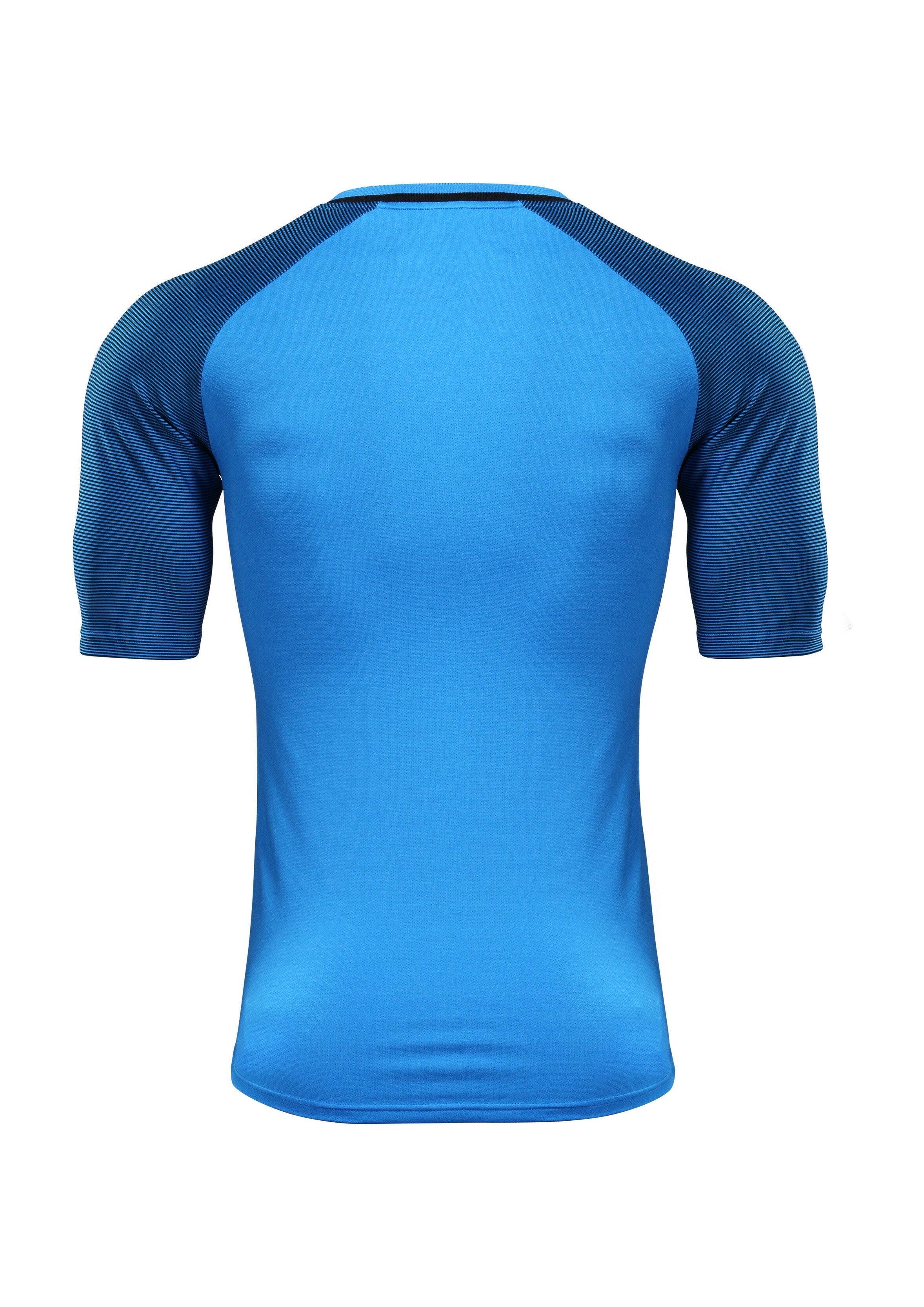Camiseta Manga Corta Kelme Camiseta M/c Montes Unisex En Color Azul Neon 2/3