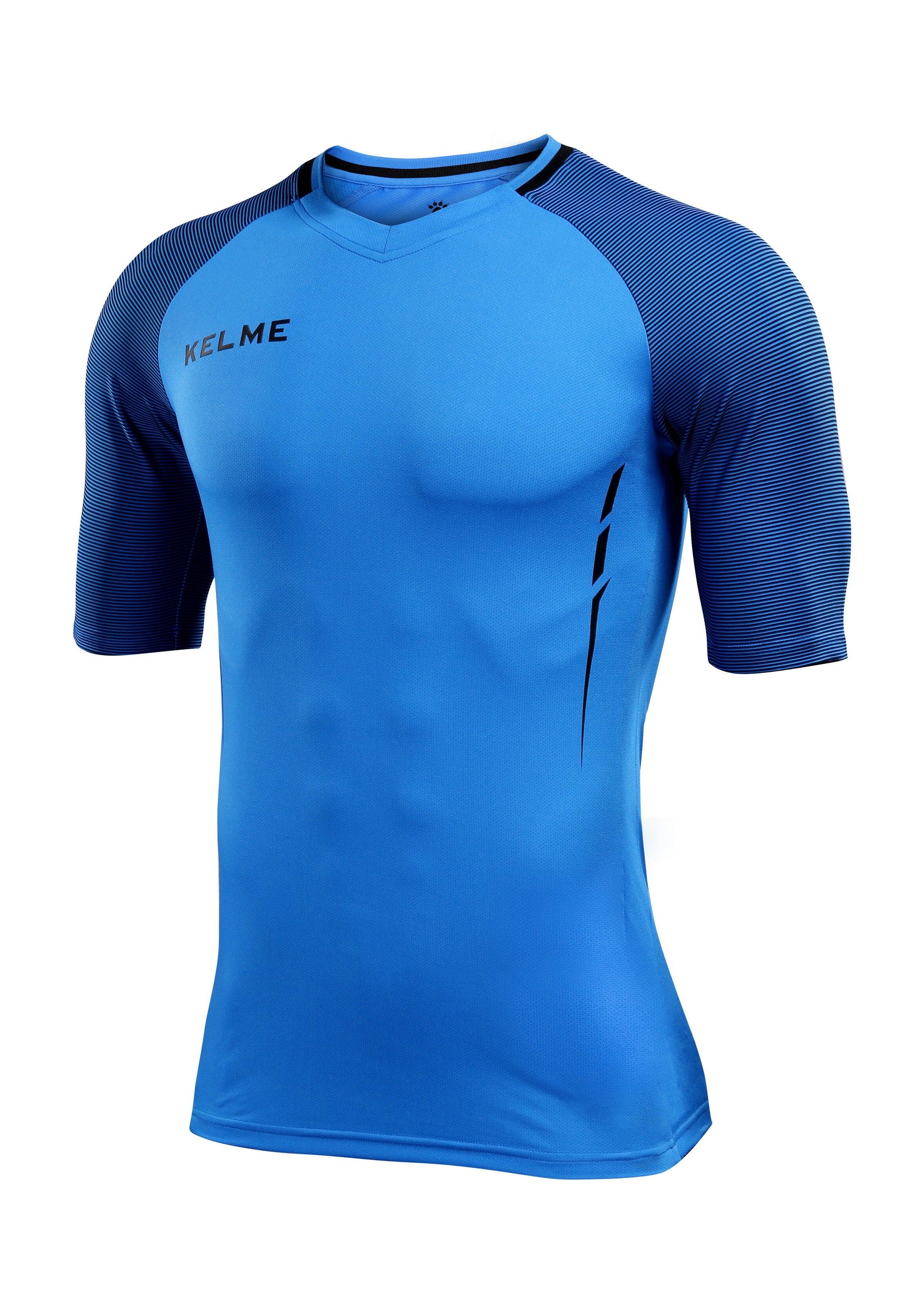 Camiseta Manga Corta Kelme Camiseta M/c Montes Unisex En Color Azul Neon 3/3