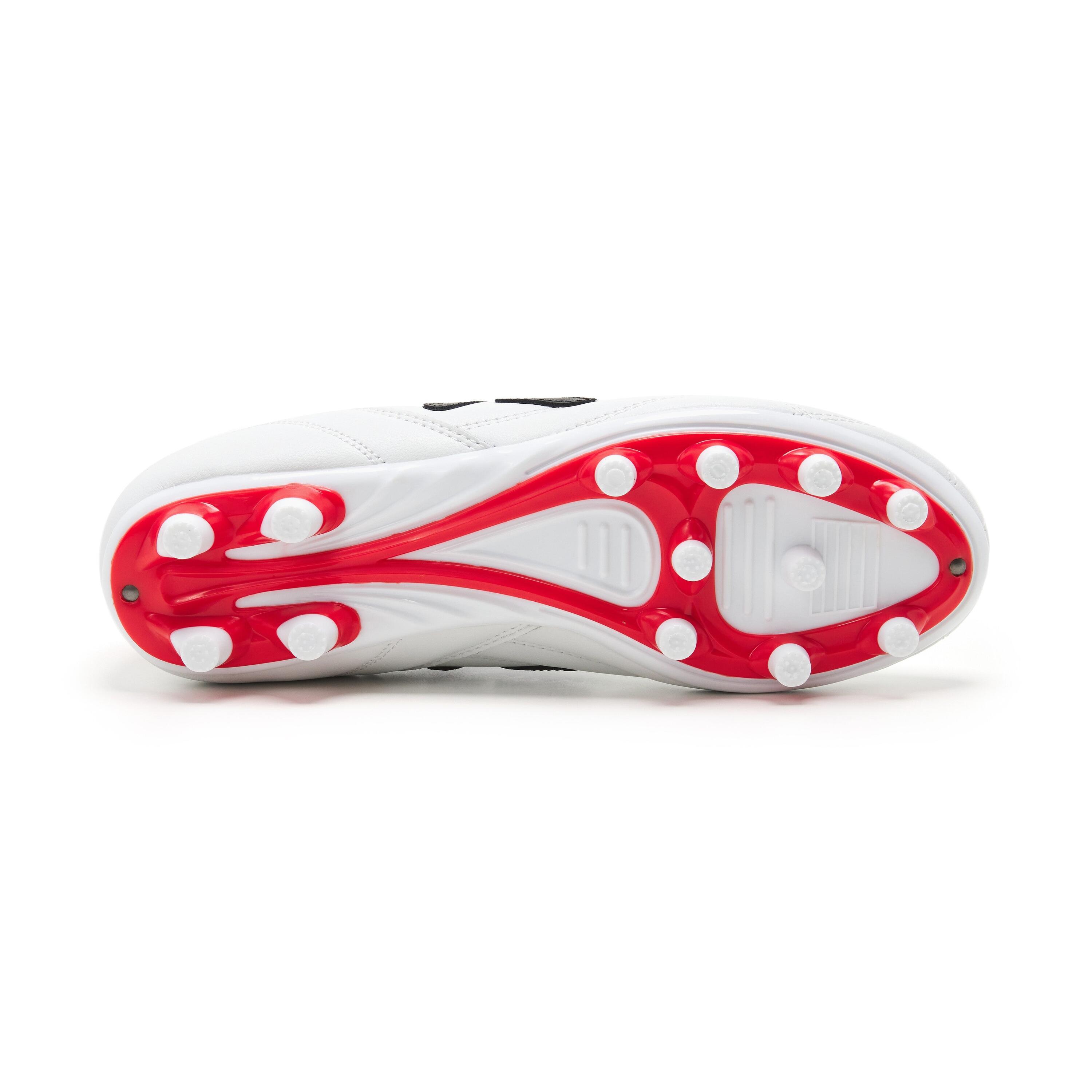 Kelme Botas De Fútbol Heritage Mg Blanco Unisex 5/7
