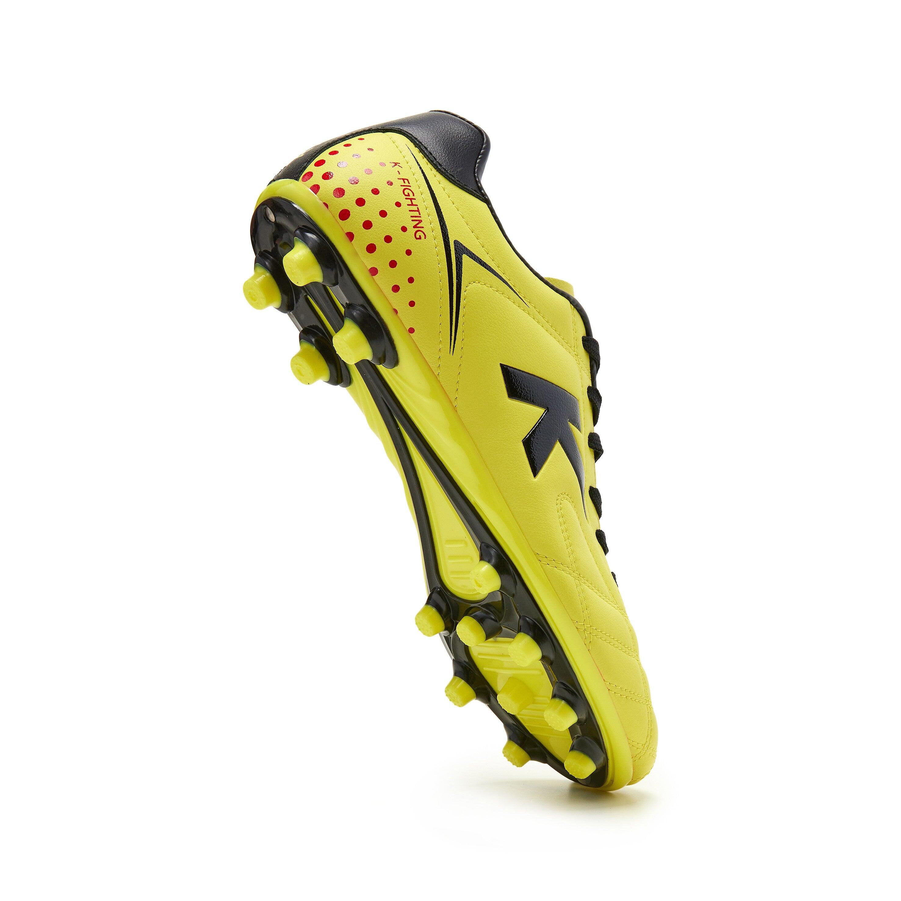 Bottes de football Kelme pour enfants en jaune 5/7
