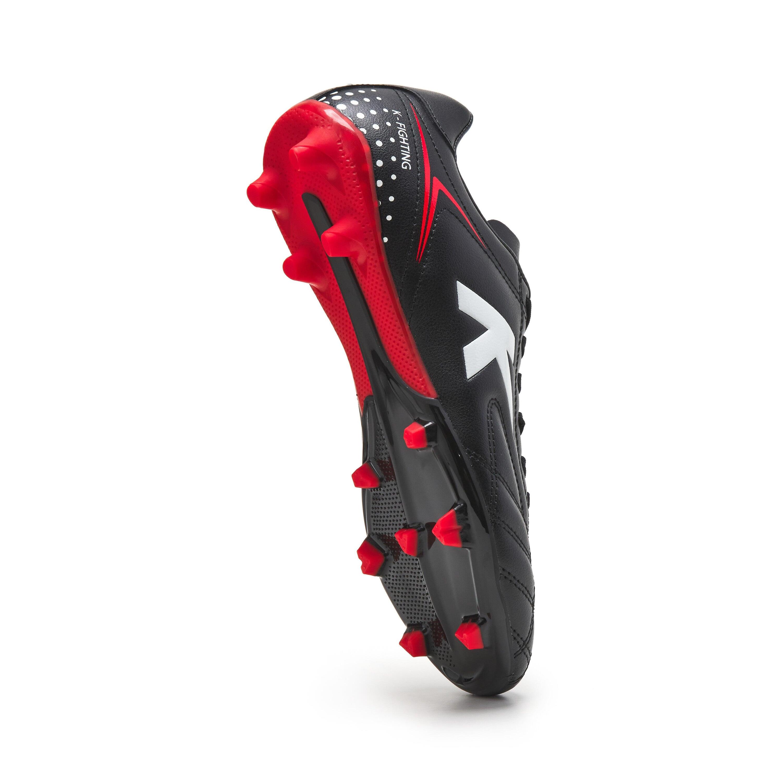Kelme K-Fighting FG Unisex Voetbalschoenen Wit 3/7