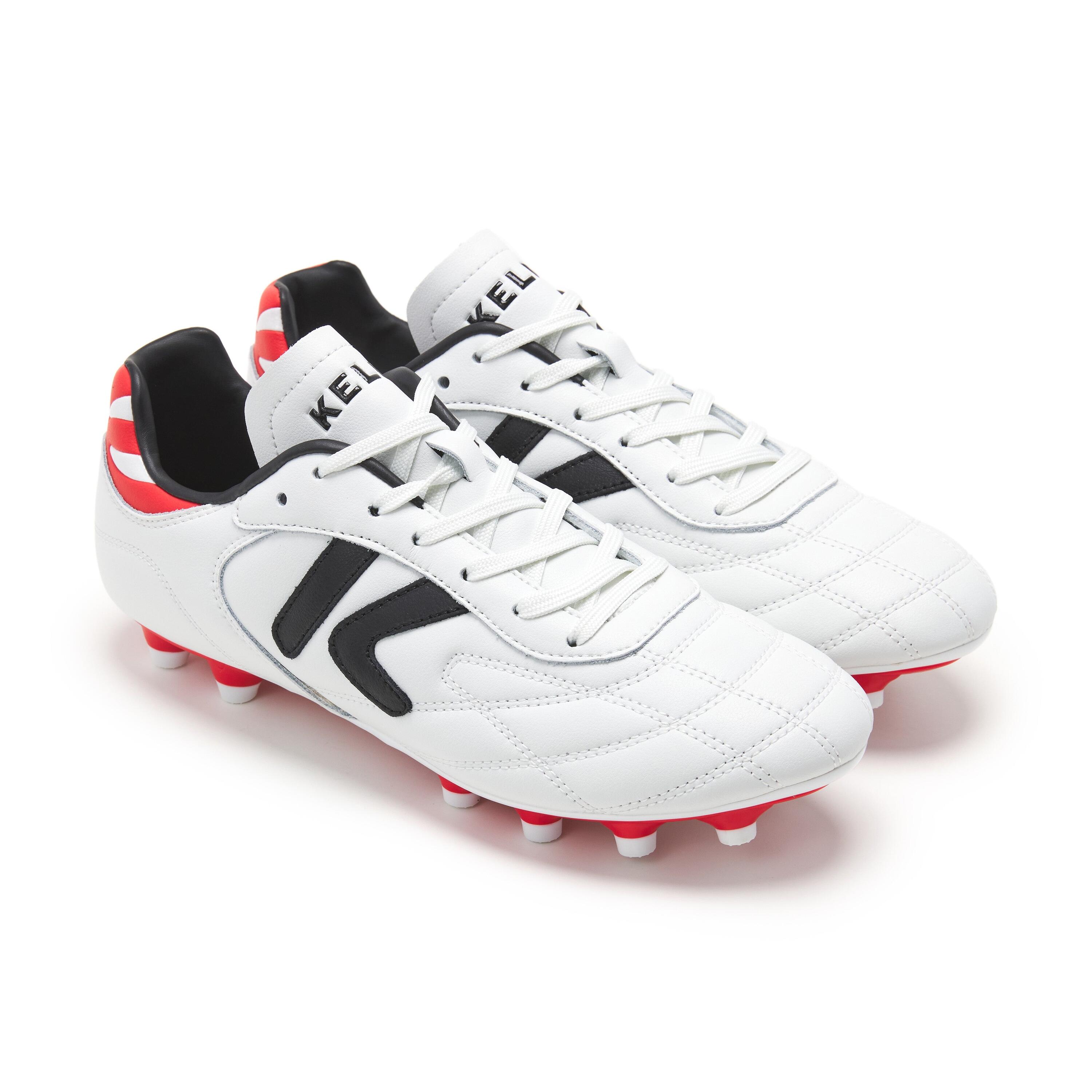 Kelme Botas De Fútbol Heritage Mg Blanco Unisex 2/7