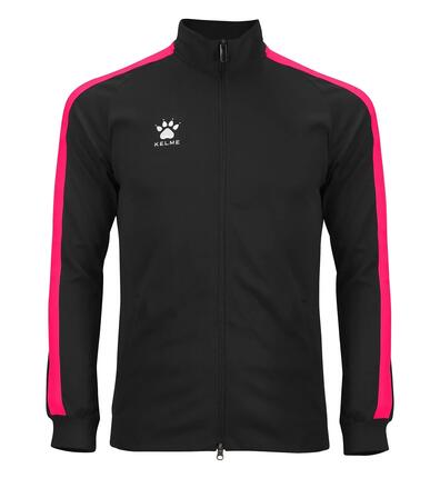 Chaqueta Kelme Chaqueta Global Unisex JR En Color Negro Y Lima
