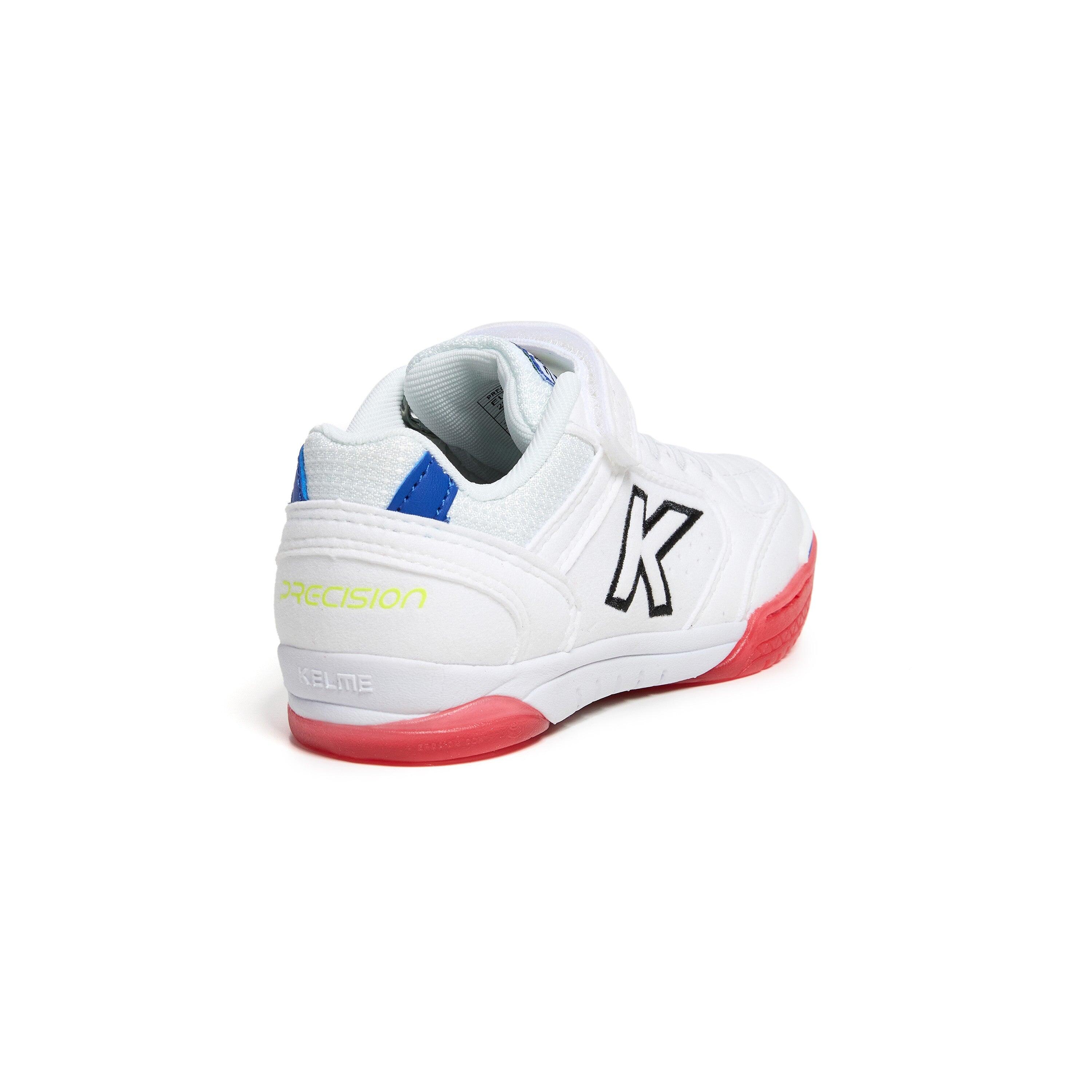 Kelme Zapatillas De Fútbol Sala De Niño Precision Elastic Blanco Unisex Kids 4/4