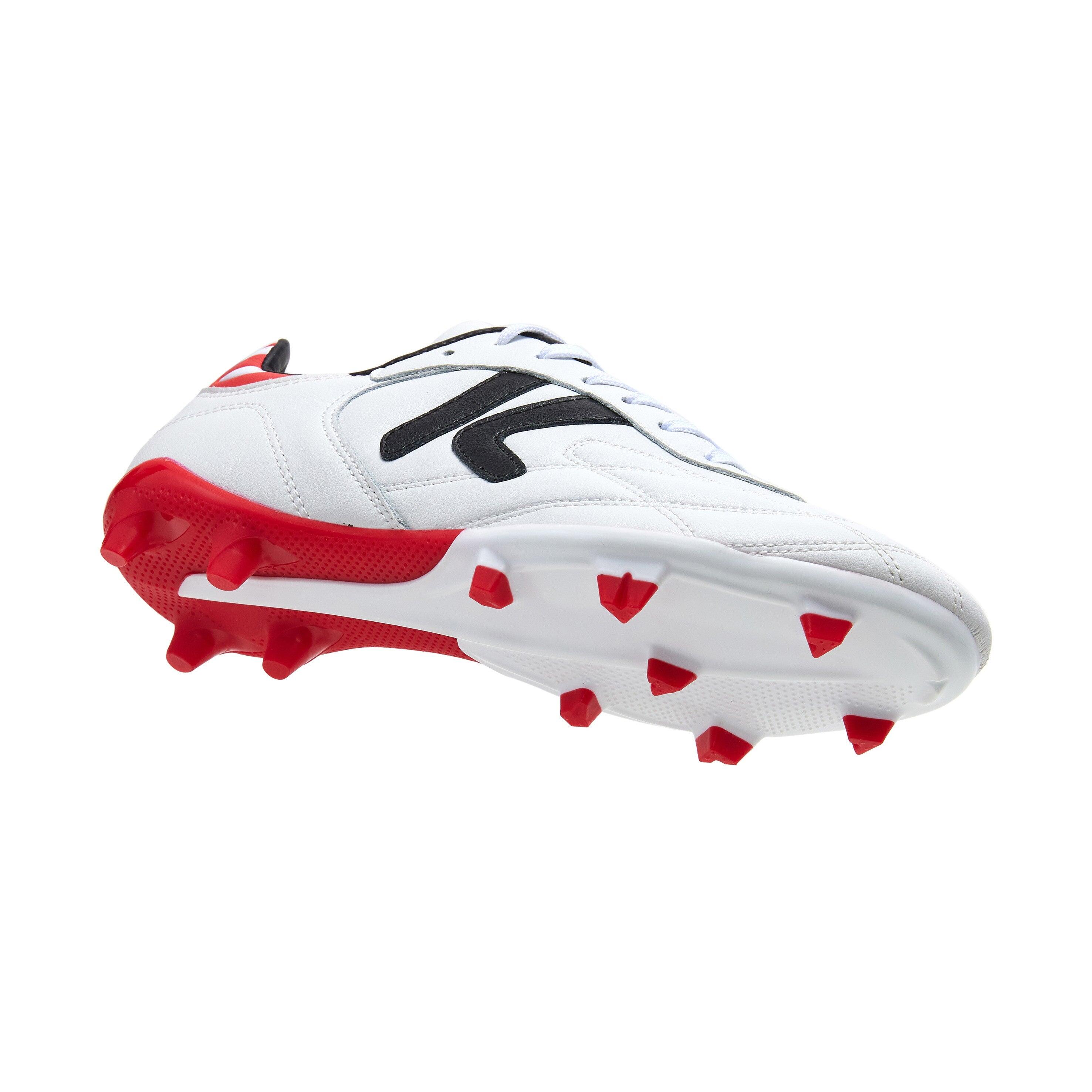 Kelme Botas De Fútbol Heritage Fg Blanco Unisex 3/7