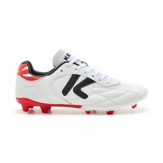 Kelme Botas De Fútbol Heritage Fg Blanco Unisex