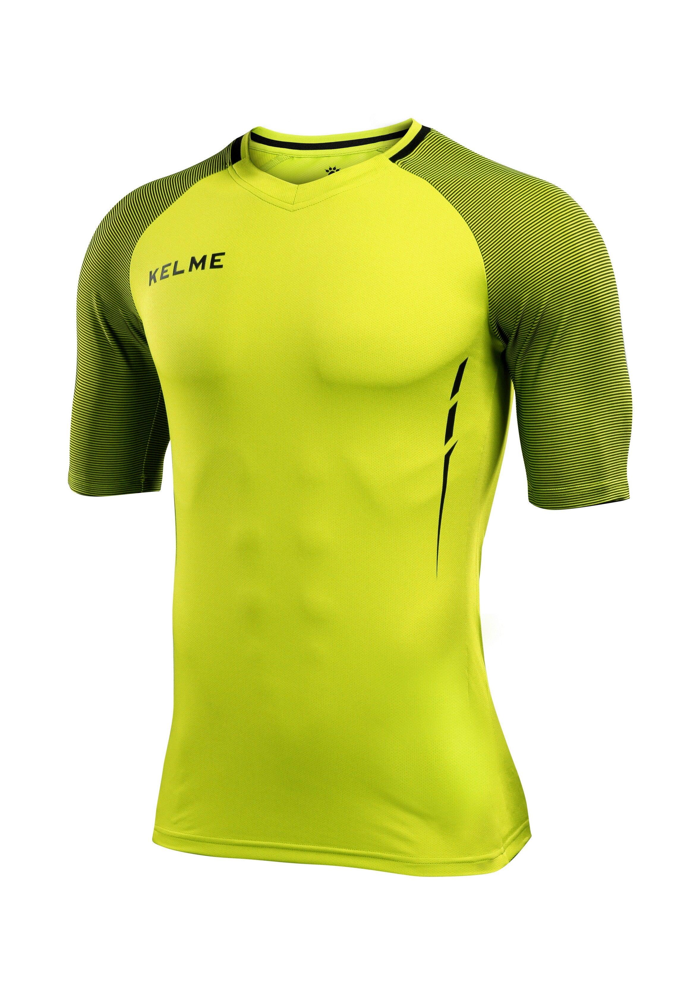 Camisola de manga curta Kelme M/c Montes Camisola unissexo em cor de lima 3/3