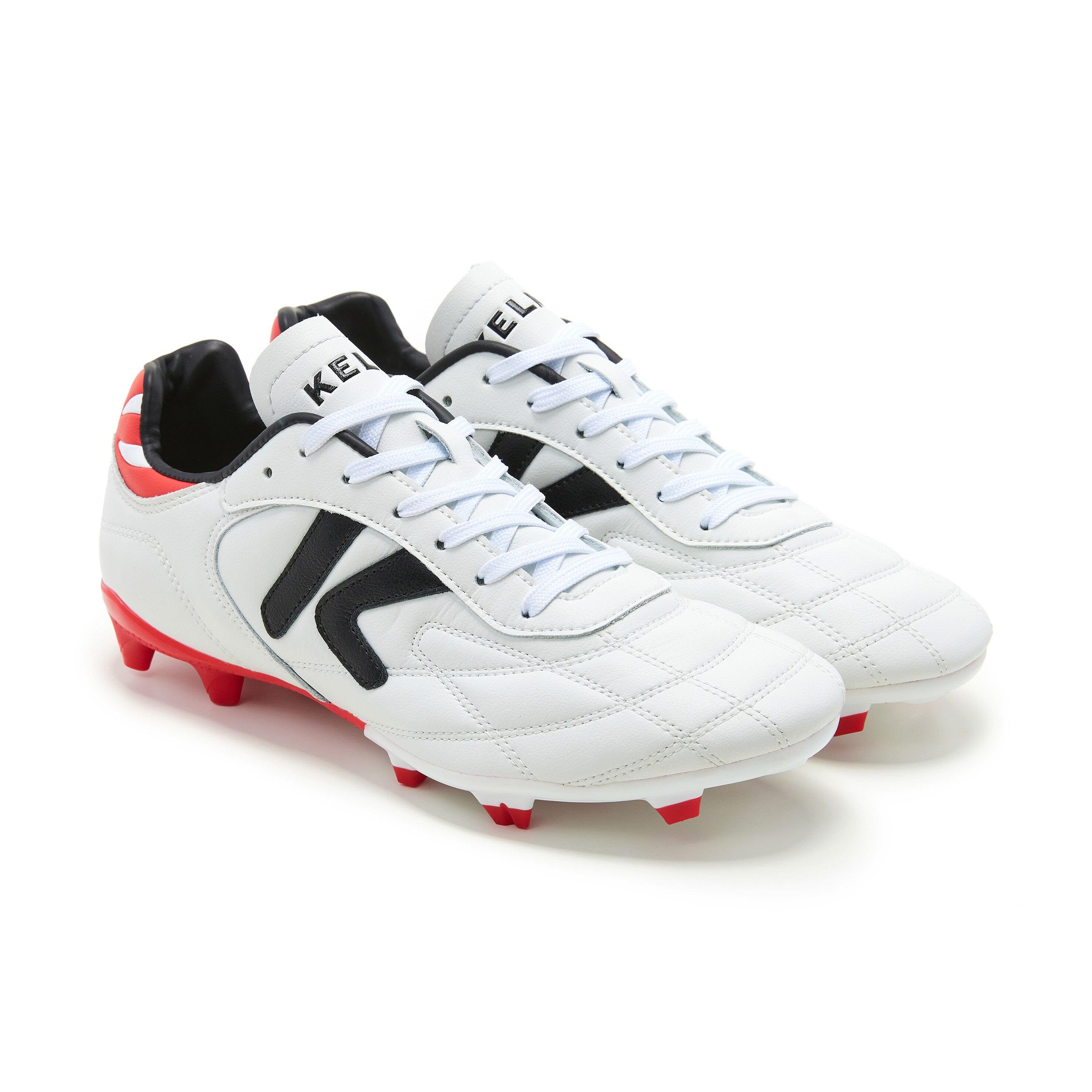 Kelme Botas De Fútbol Heritage Fg Blanco Unisex 6/7