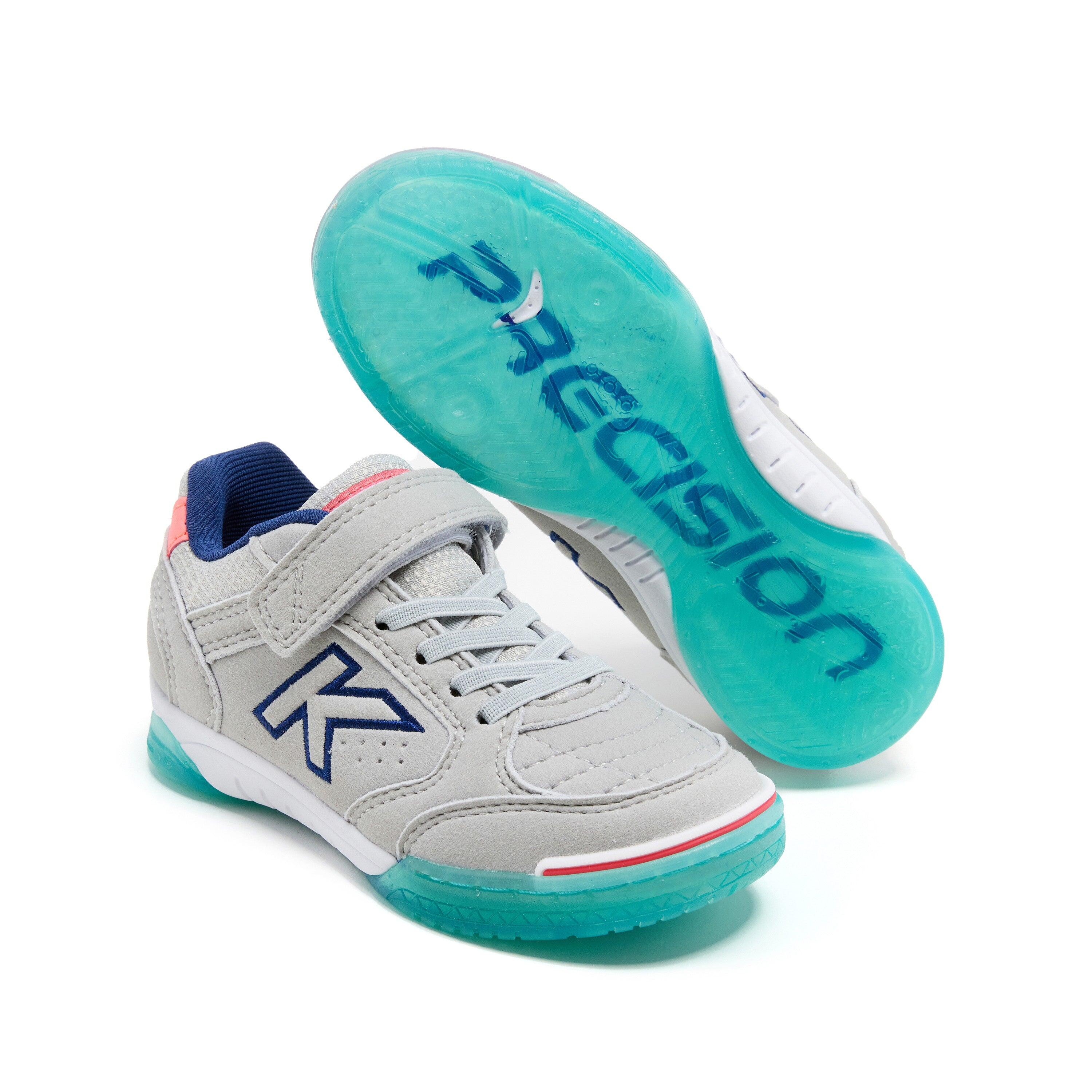 Kelme Zapatillas De Fútbol Sala De Niño Precision Elastic Gris Unisex Kids 2/4