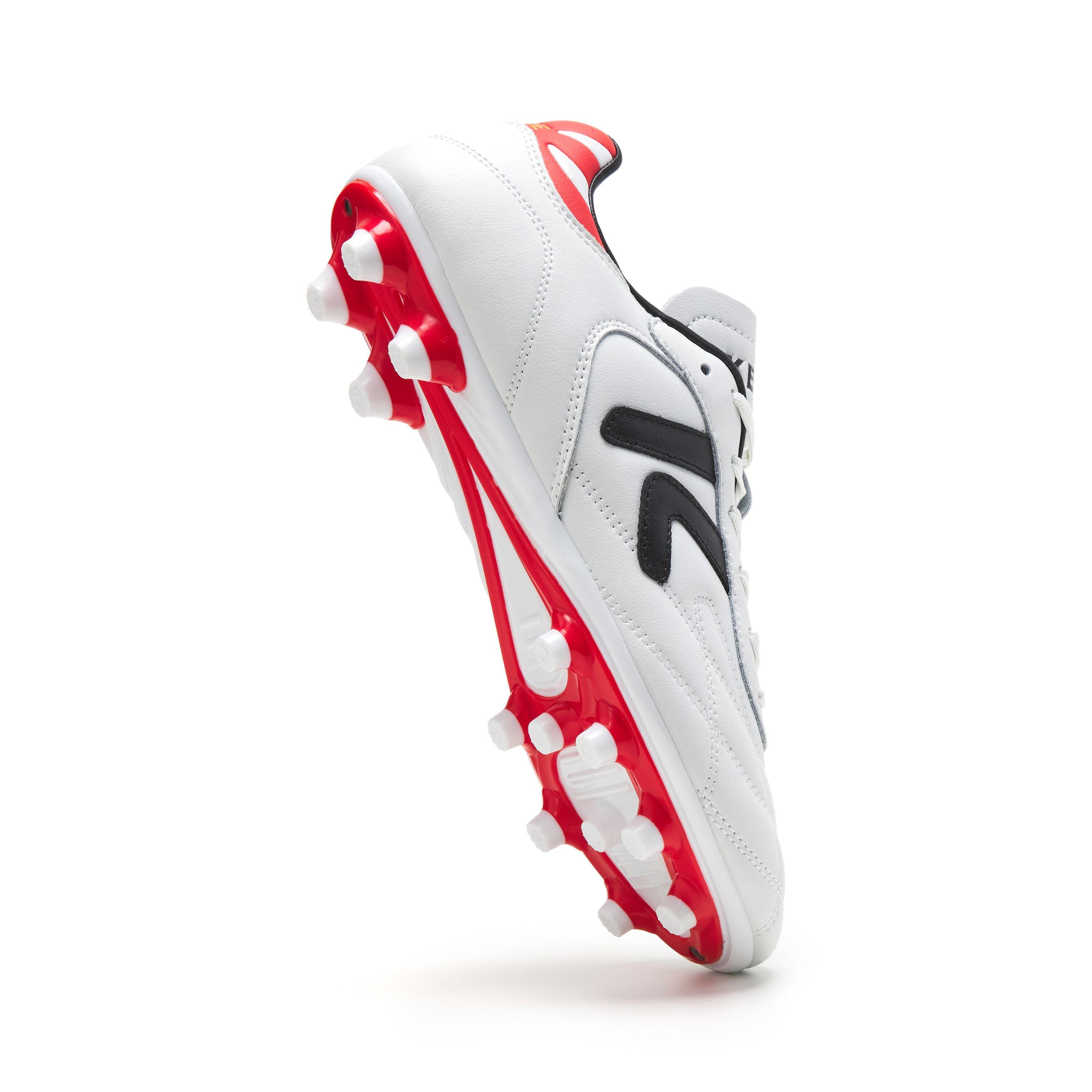 Kelme Botas De Fútbol Heritage Mg Blanco Unisex 4/7