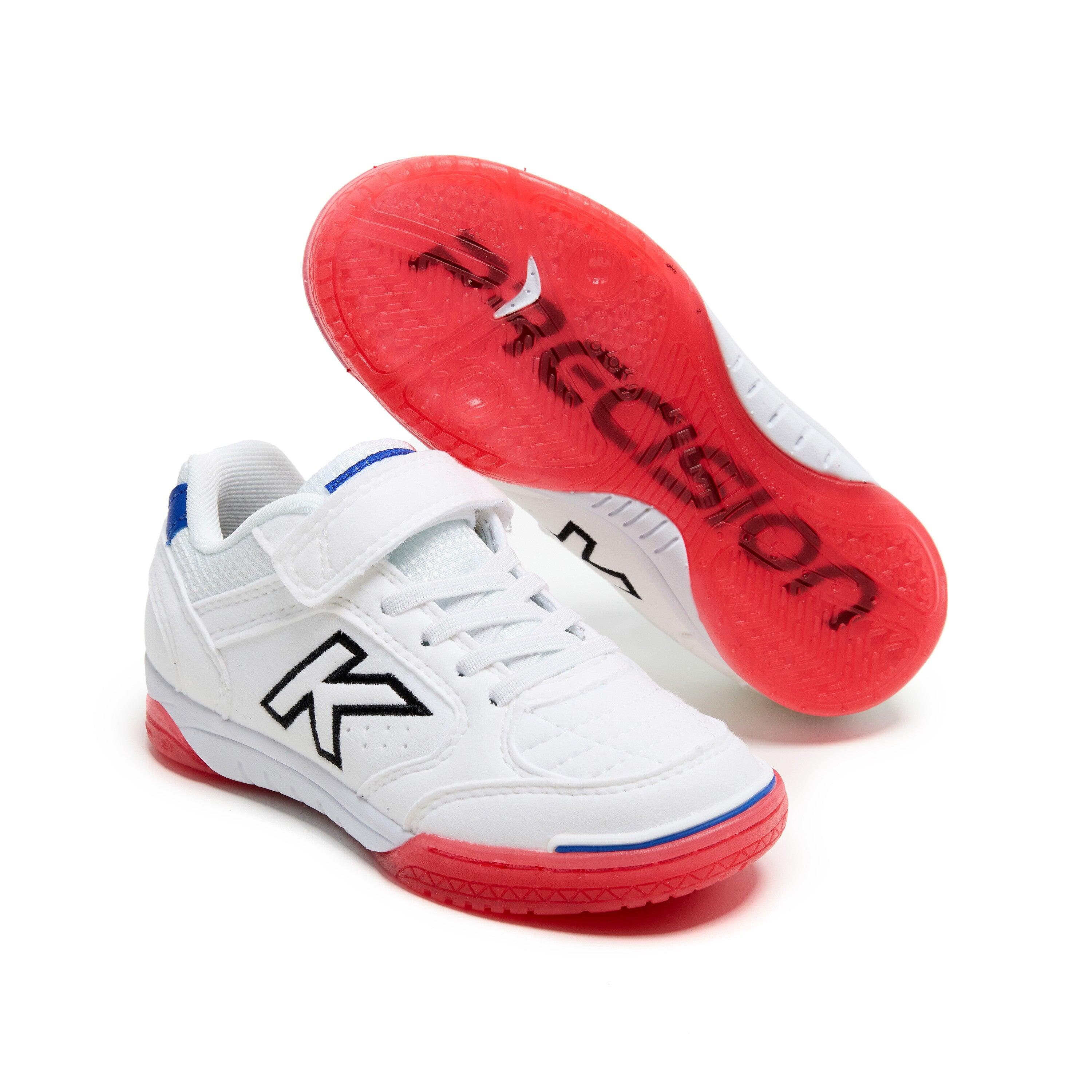 Kelme Zapatillas De Fútbol Sala De Niño Precision Elastic Blanco Unisex Kids 2/4