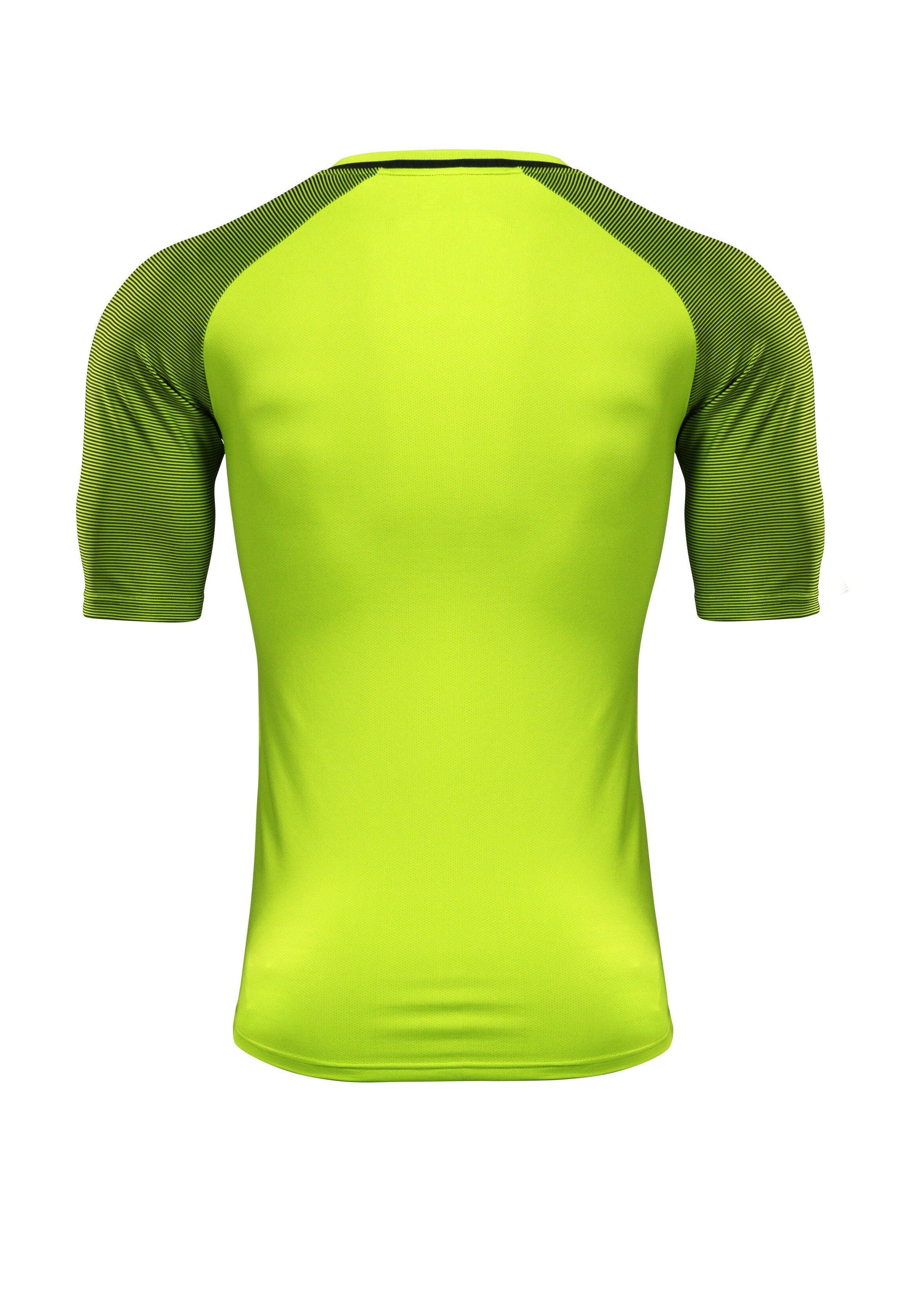 Camiseta Manga Corta Kelme Camiseta M/c Montes Jr Unisex JR Lima Y Negro 2/3