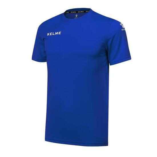 Camiseta Manga Corta Kelme Camiseta Campus Unisex En Color Azul