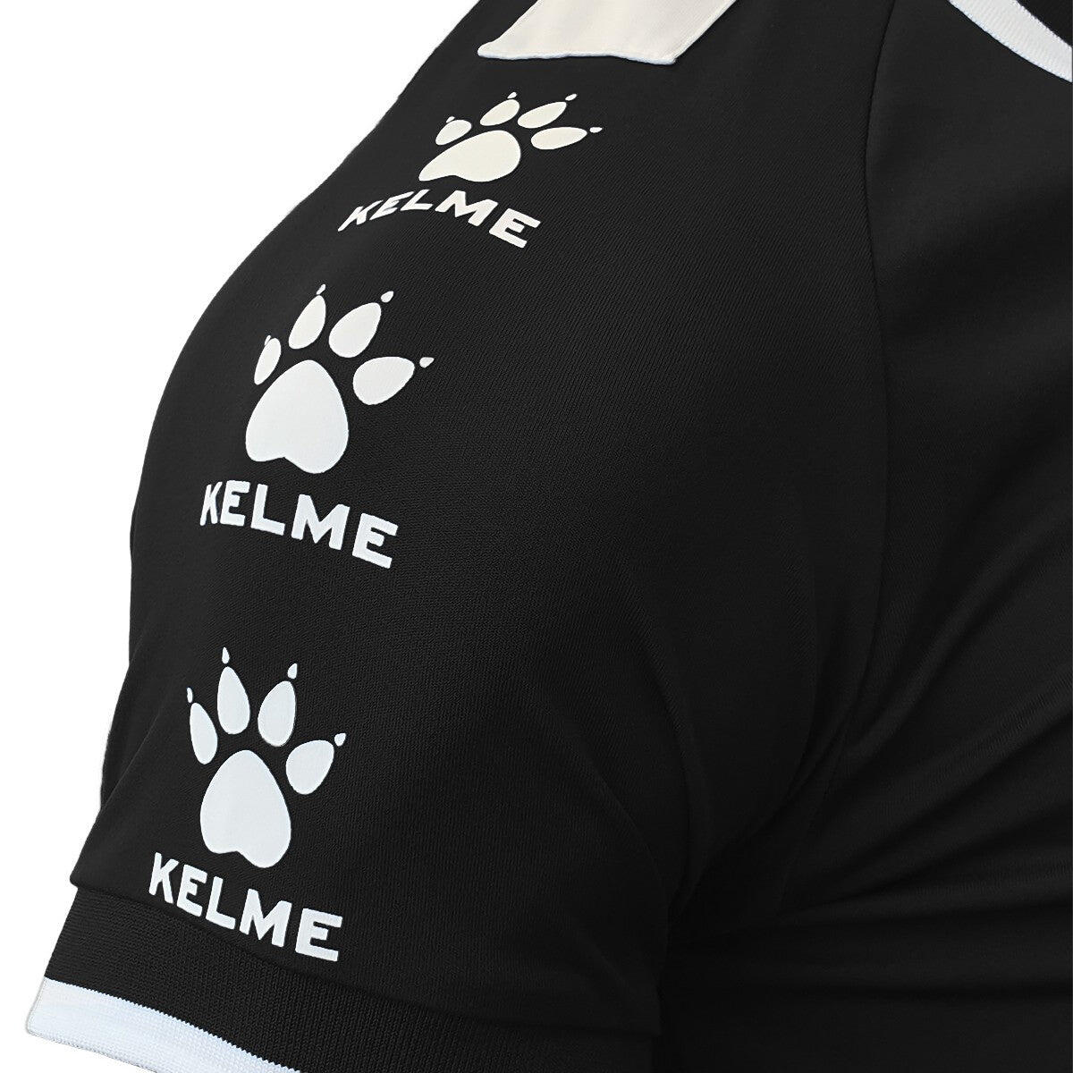 Polo M/c Lince Unisex JR En Color Negro 2/3