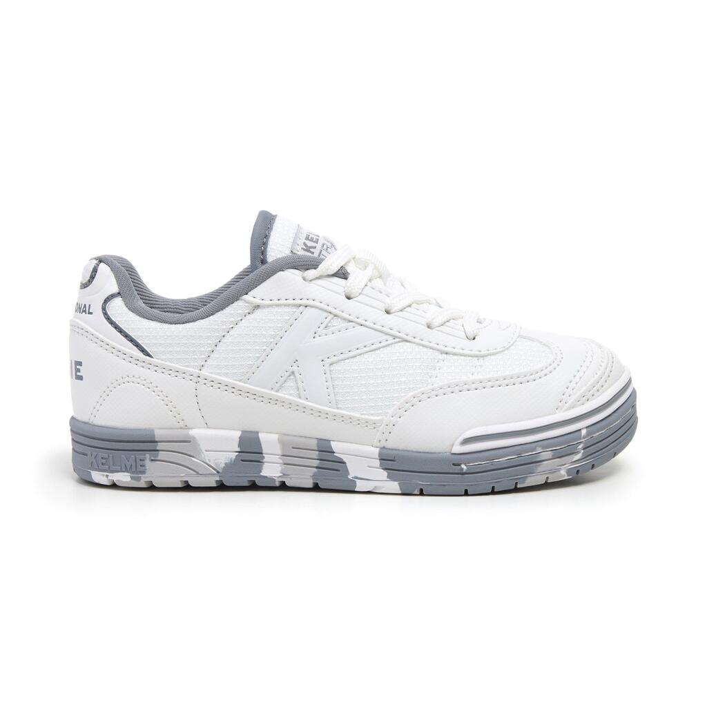 Kelme Zapatillas De Niño Trueno Lace Blanco Unisex Kids