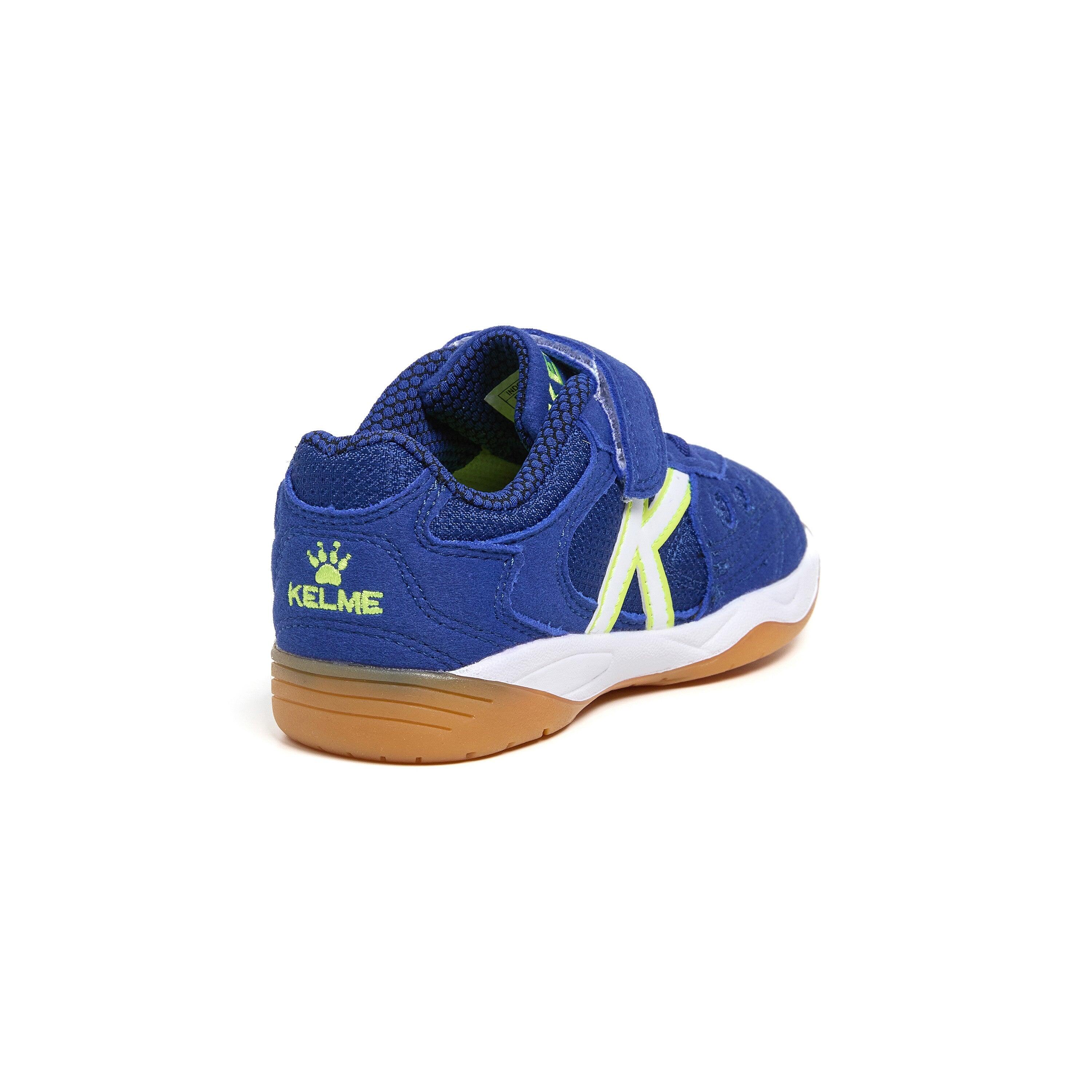 Kelme Zapatillas De Fútbol Sala De Niño Indoor Copa Elastic Azul Unisex Kids 3/4