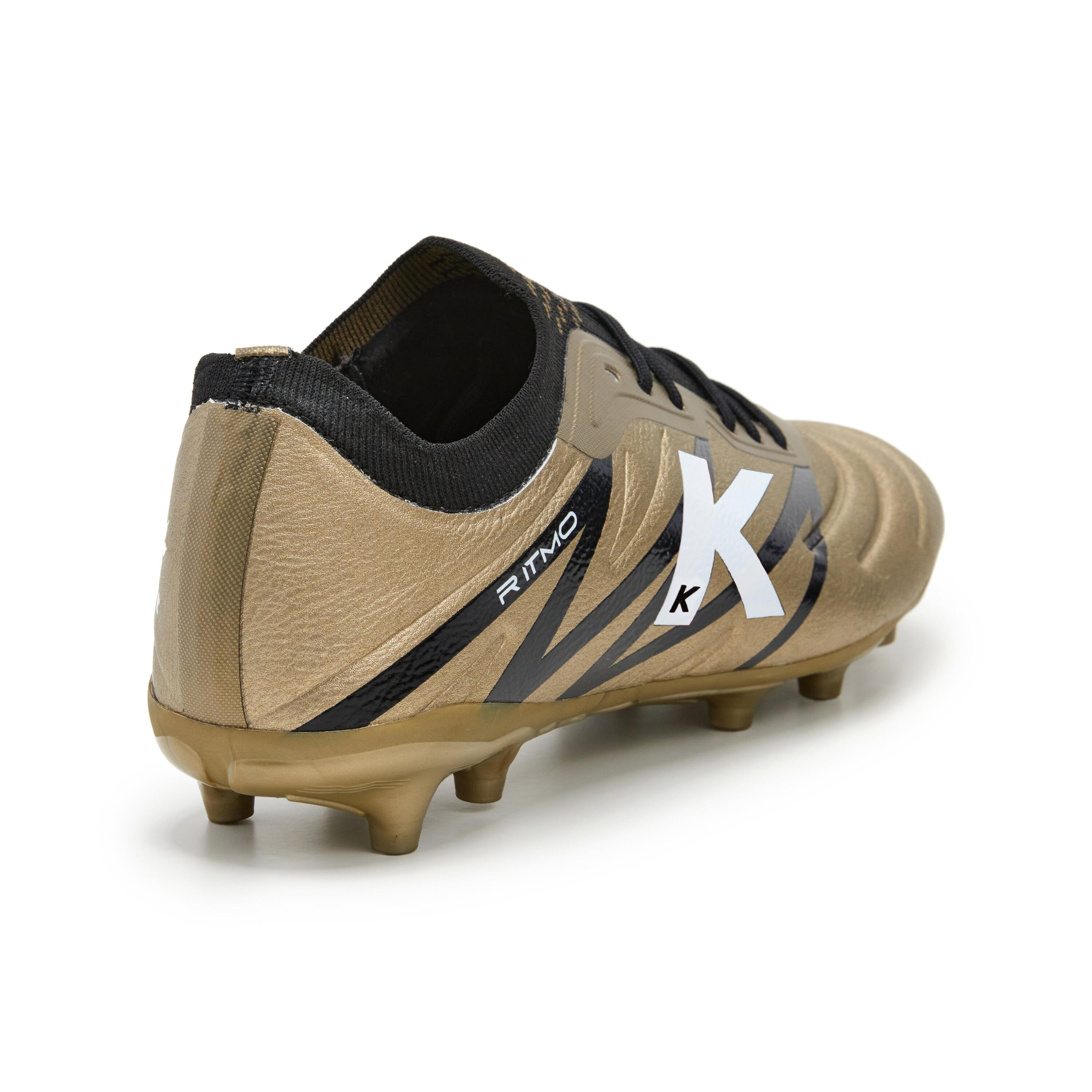 Kelme Botas De Fútbol Ritmo Mg Oro Unisex 3/6