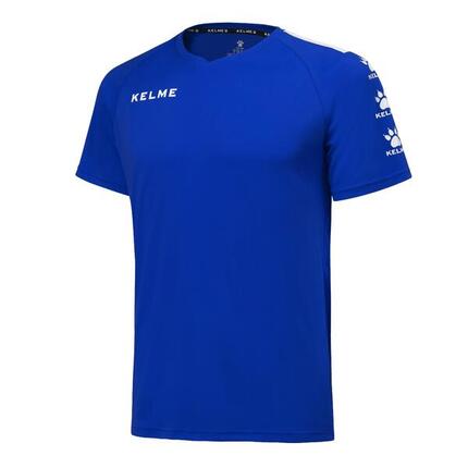 Camiseta Manga Corta Kelme Camiseta Lince Unisex En Color Blanco