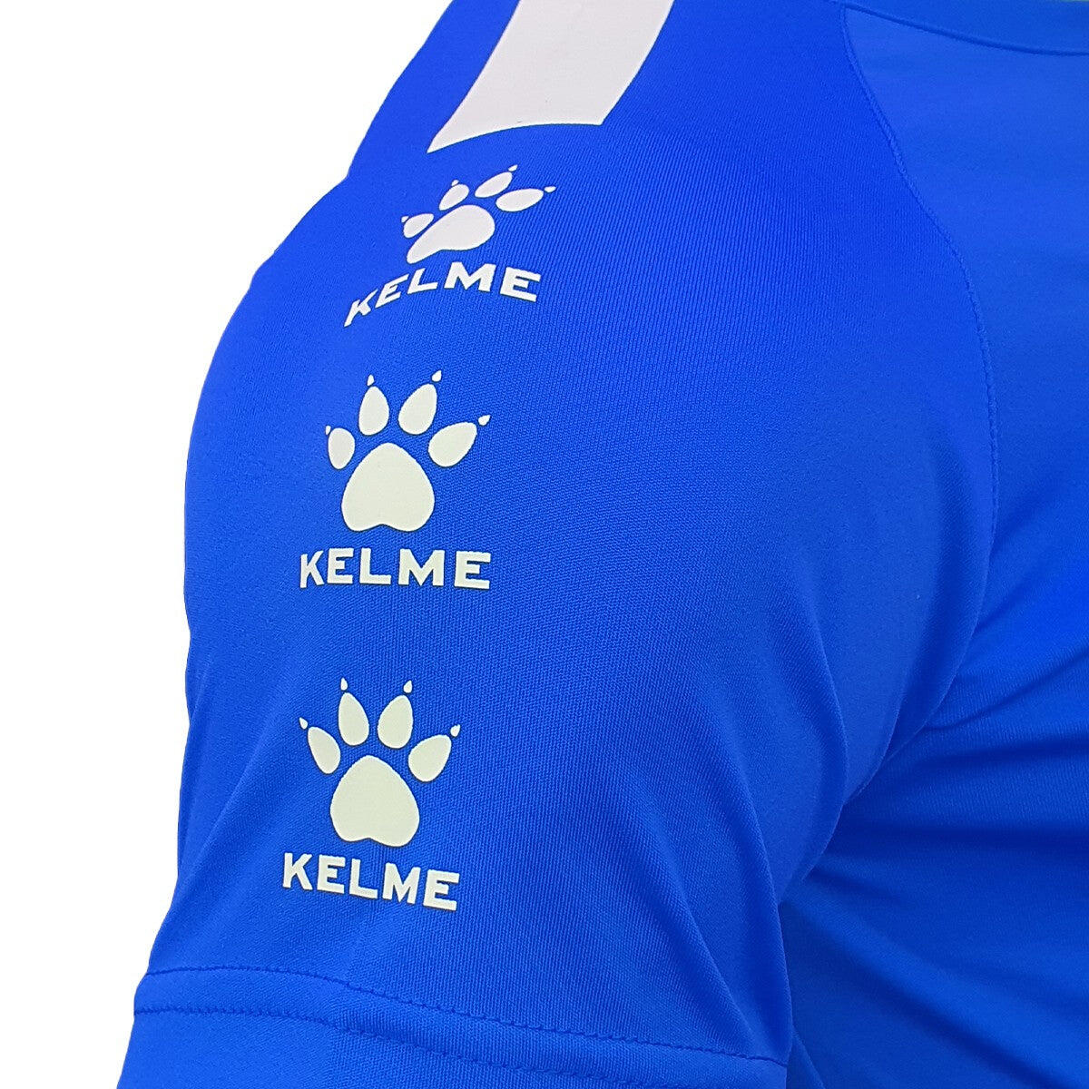 Camiseta Manga Corta Kelme Camiseta Lince Unisex JR Kids Azul 2/3