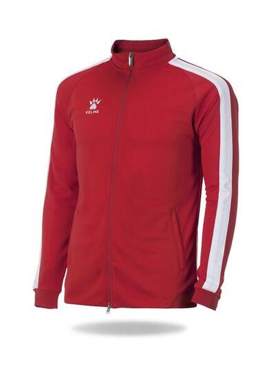 Chaqueta con cremallera Kelme Global Unisex En Color Amarillo Y Negro