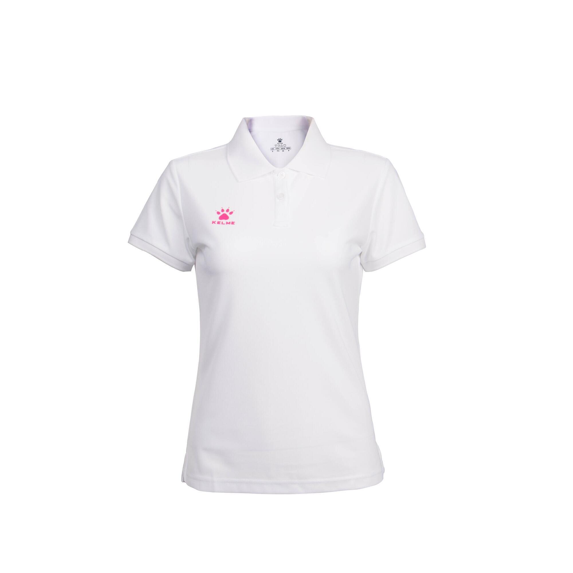 Kelme - Kelme Polo Mujer Street Blanco Unisex - Polo Manches Courtes - Blanc - Decathlon