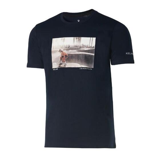 Camiseta Manga Corta Kelme Camiseta Neighbourhoods Hombre En Color Marino