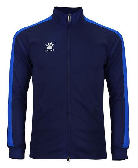 Chaqueta Kelme Chaqueta Global Unisex JR En Color Negro Y Lima