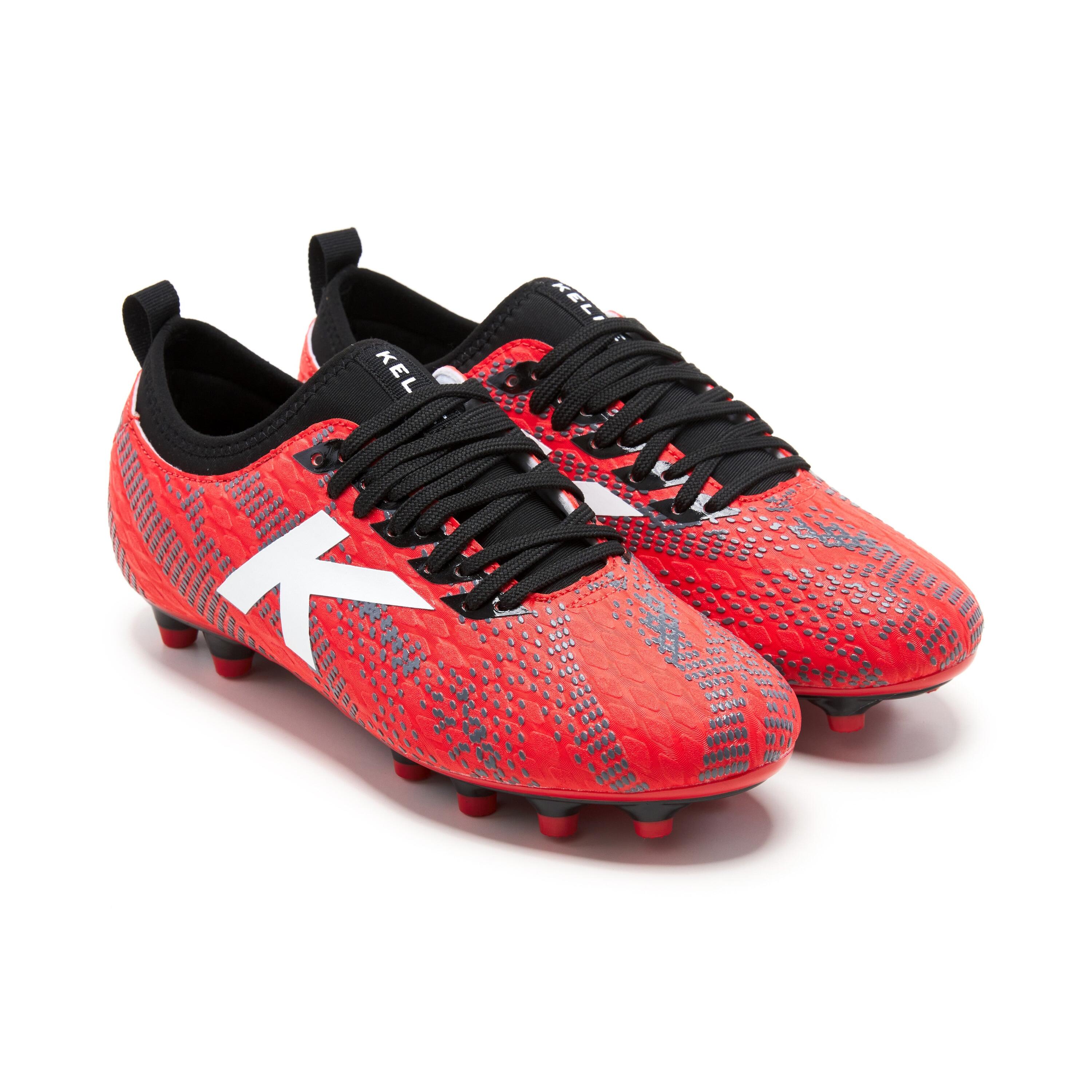 Kelme Botas De Fútbol Pulse Mg Rojo Unisex 2/6